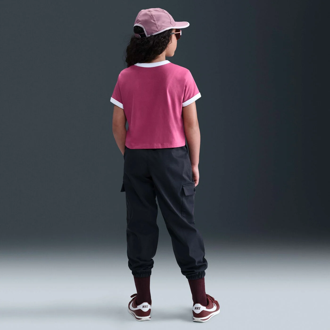 Kids' Sportswear Cropped T-Shirt