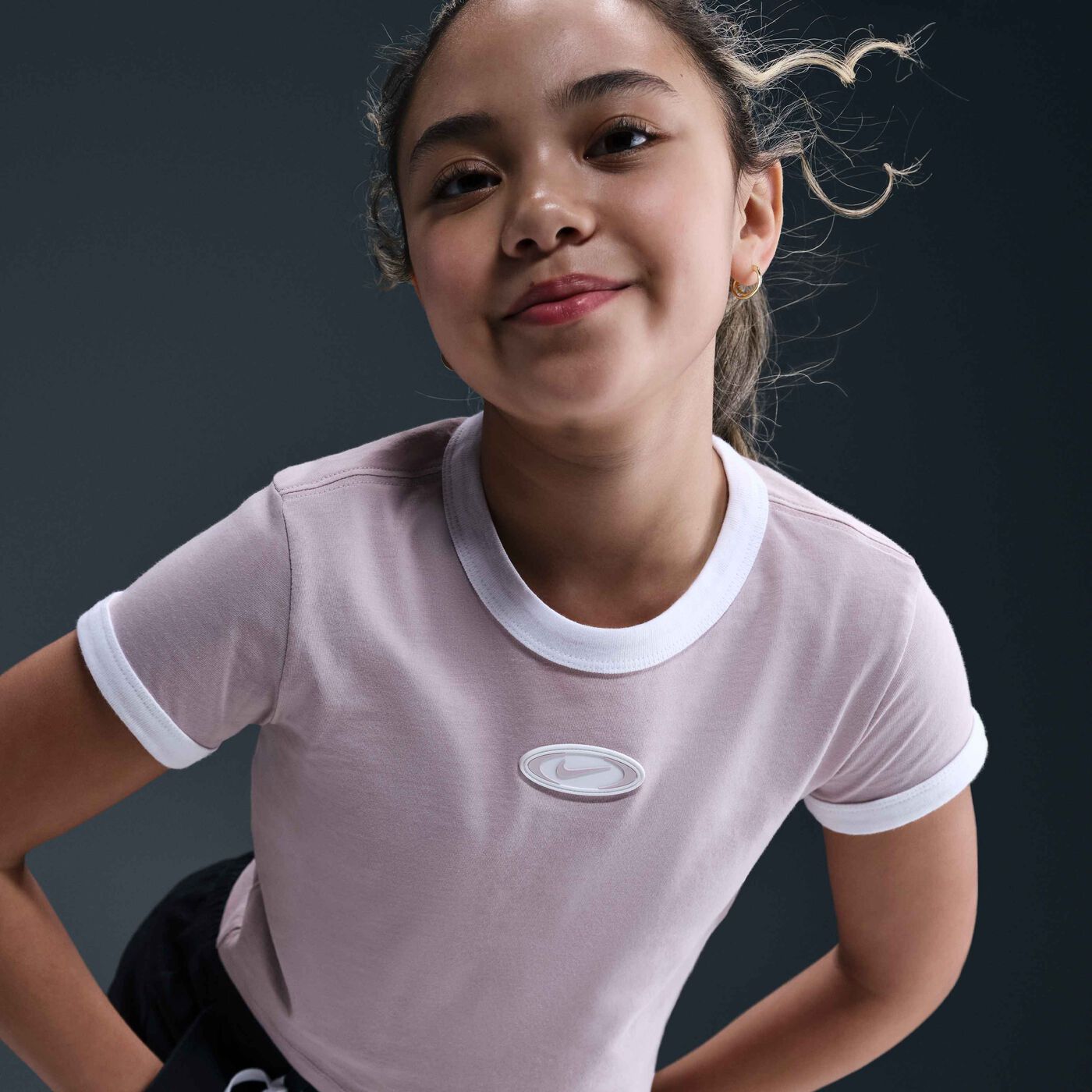 Kids' Sportswear Cropped T-Shirt