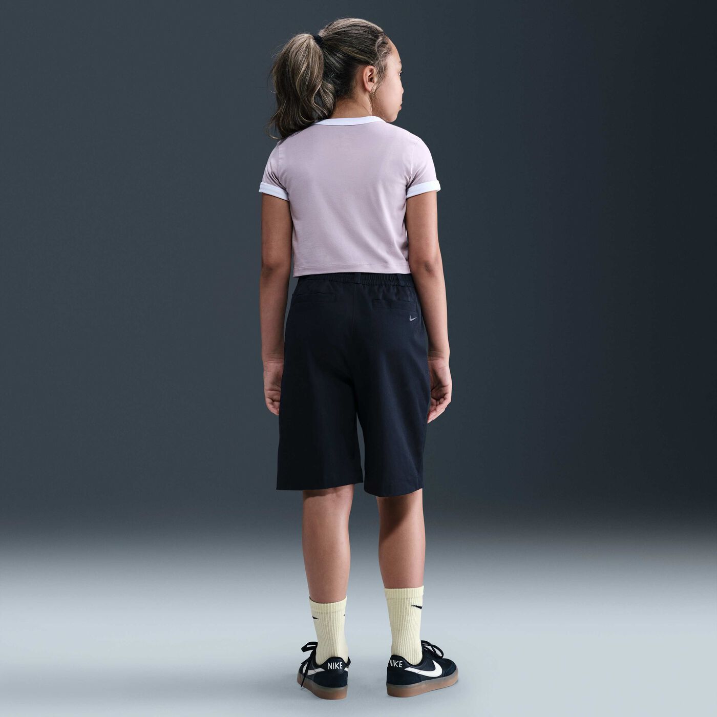 Kids' Sportswear Cropped T-Shirt