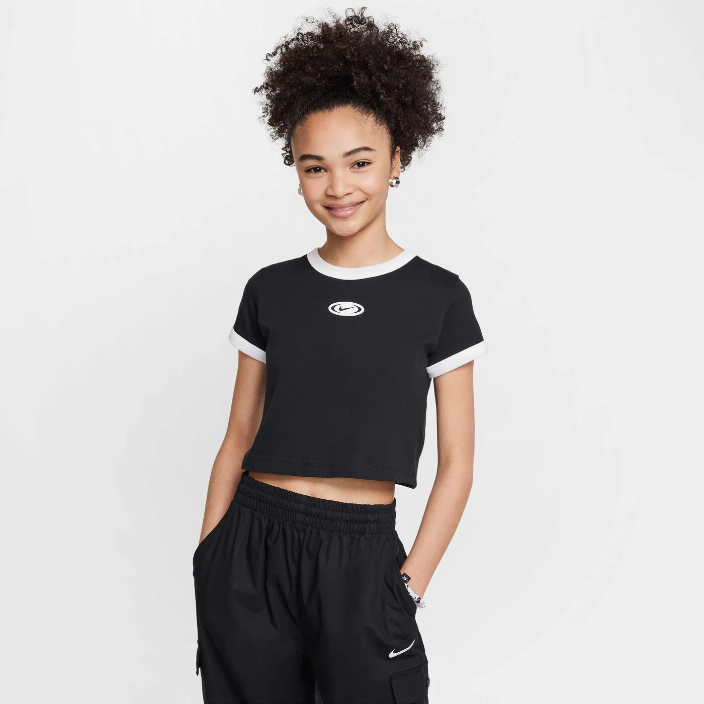 Kids' Sportswear Cropped T-Shirt
