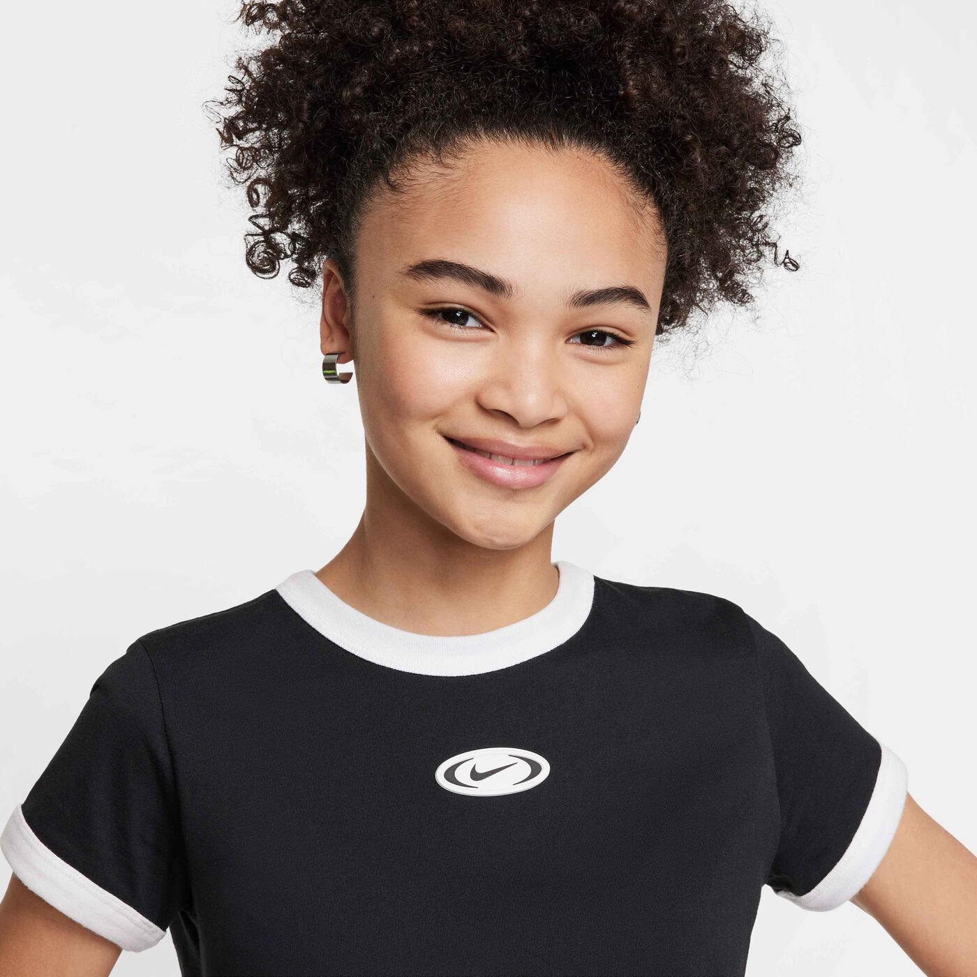 Kids' Sportswear Cropped T-Shirt