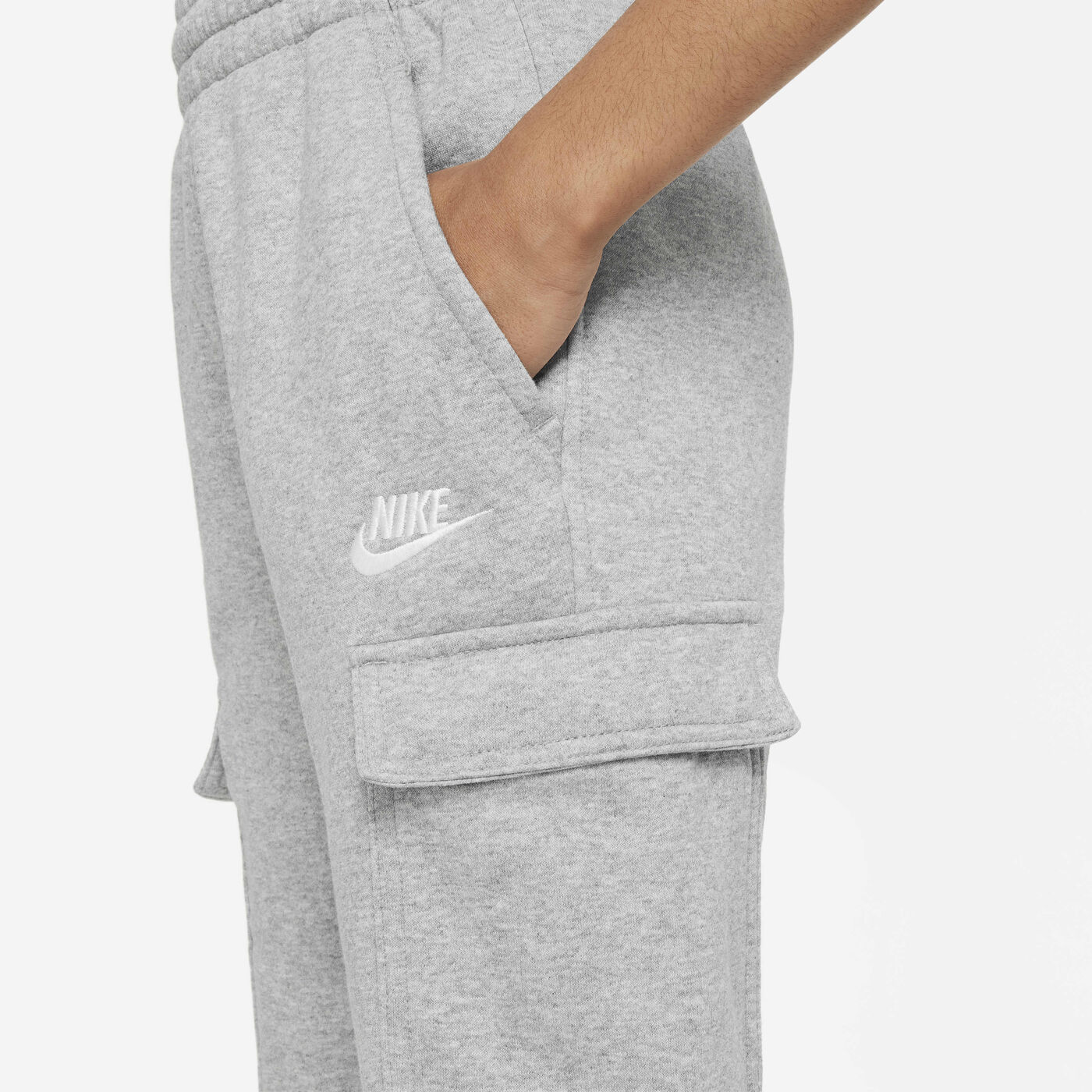 Kids' Sportswear Club Fleece Cargo Trousers