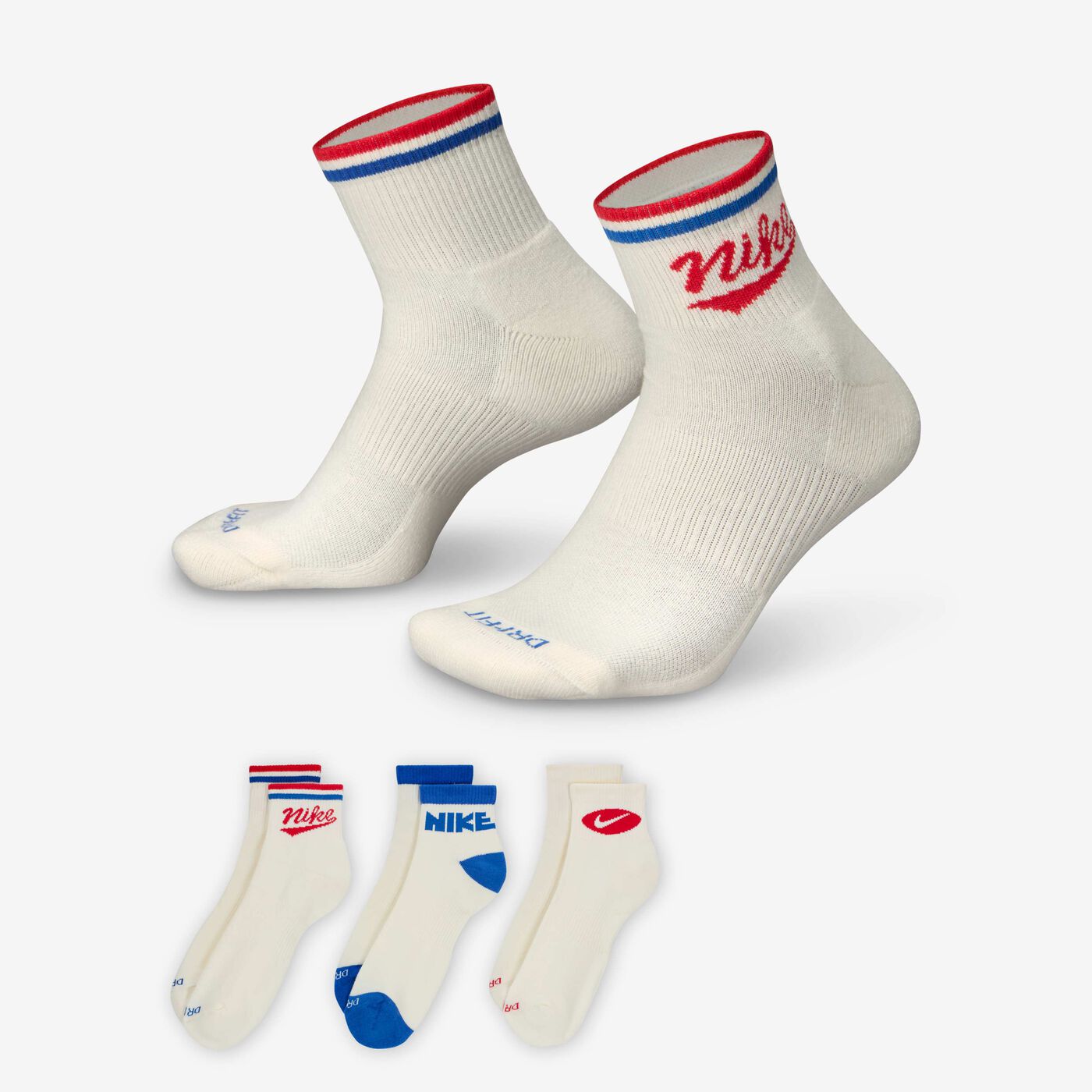 Everyday Plus Ankle Socks (3 Pairs)