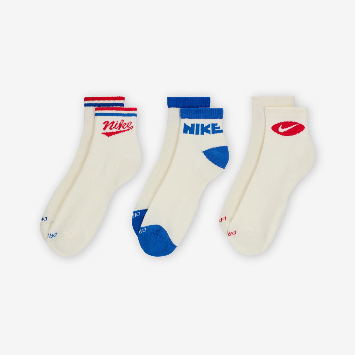 Everyday Plus Ankle Socks (3 Pairs)