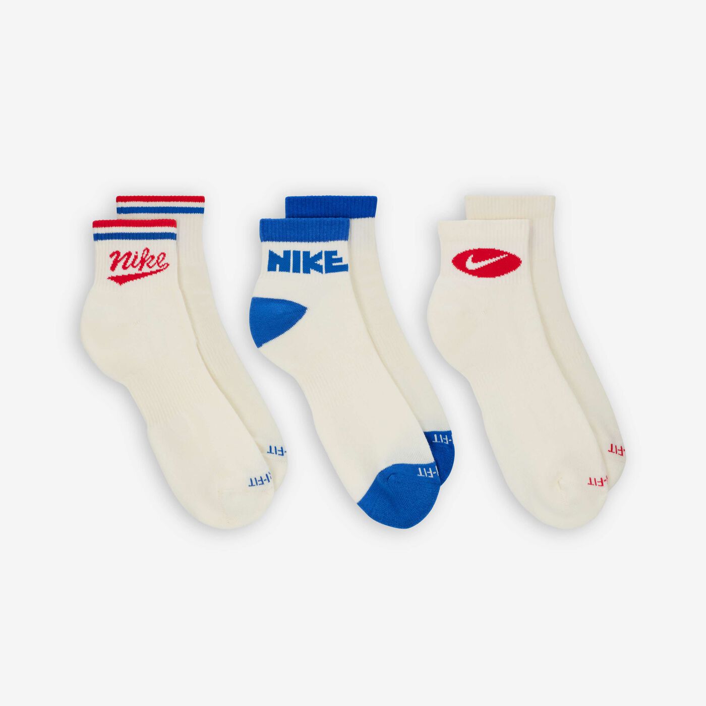 Everyday Plus Ankle Socks (3 Pairs)