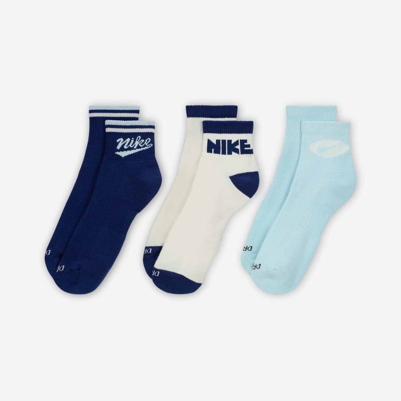 Everyday Plus Ankle Socks (3 Pairs)