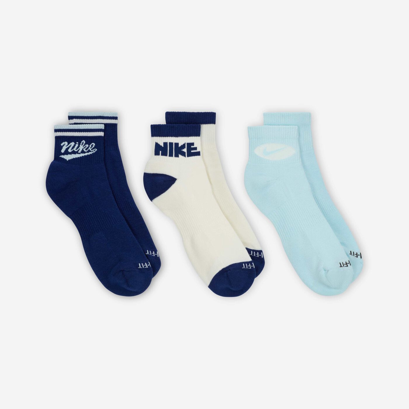 Everyday Plus Ankle Socks (3 Pairs)