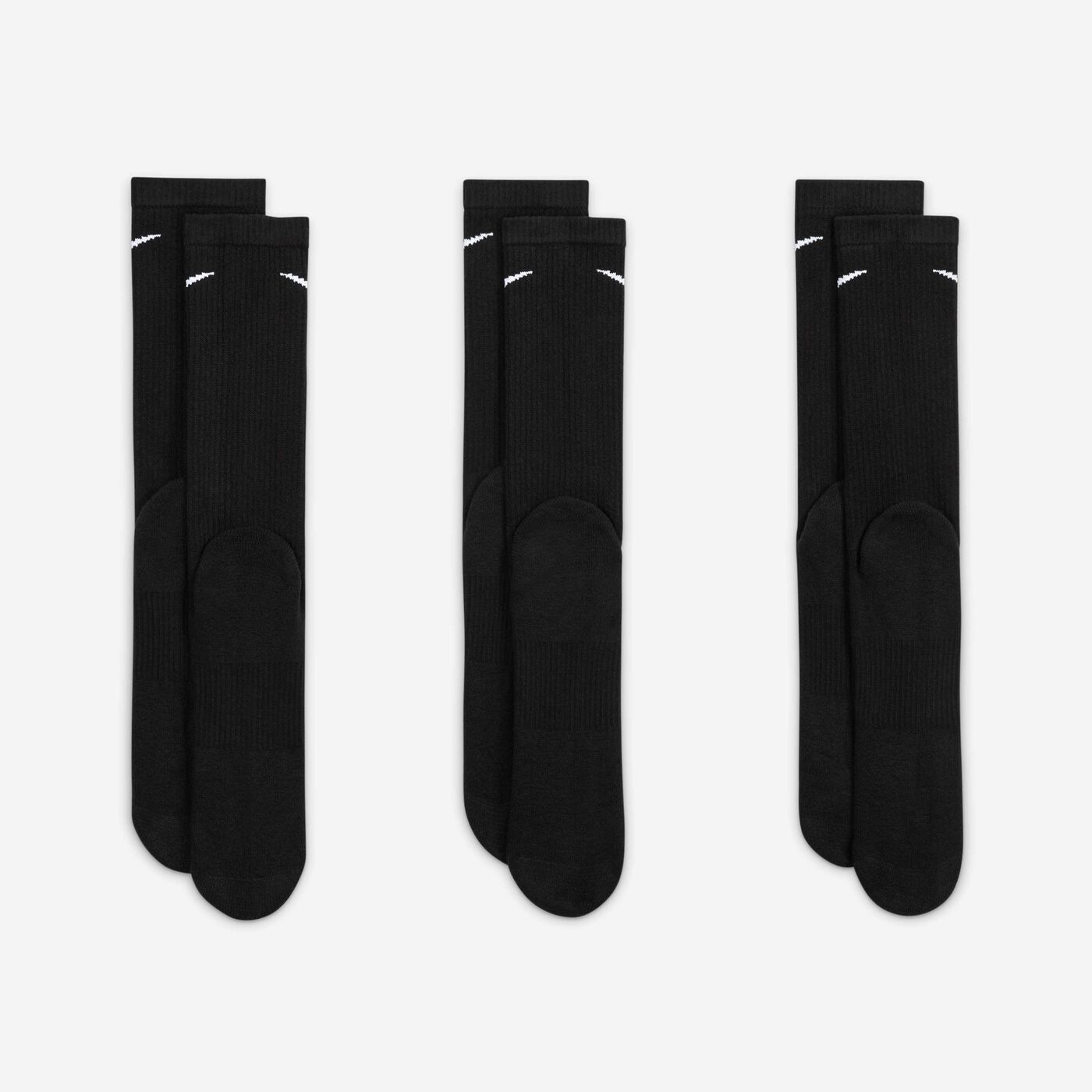 Everyday Plus Cushioned Training Crew Socks (3 Pairs)