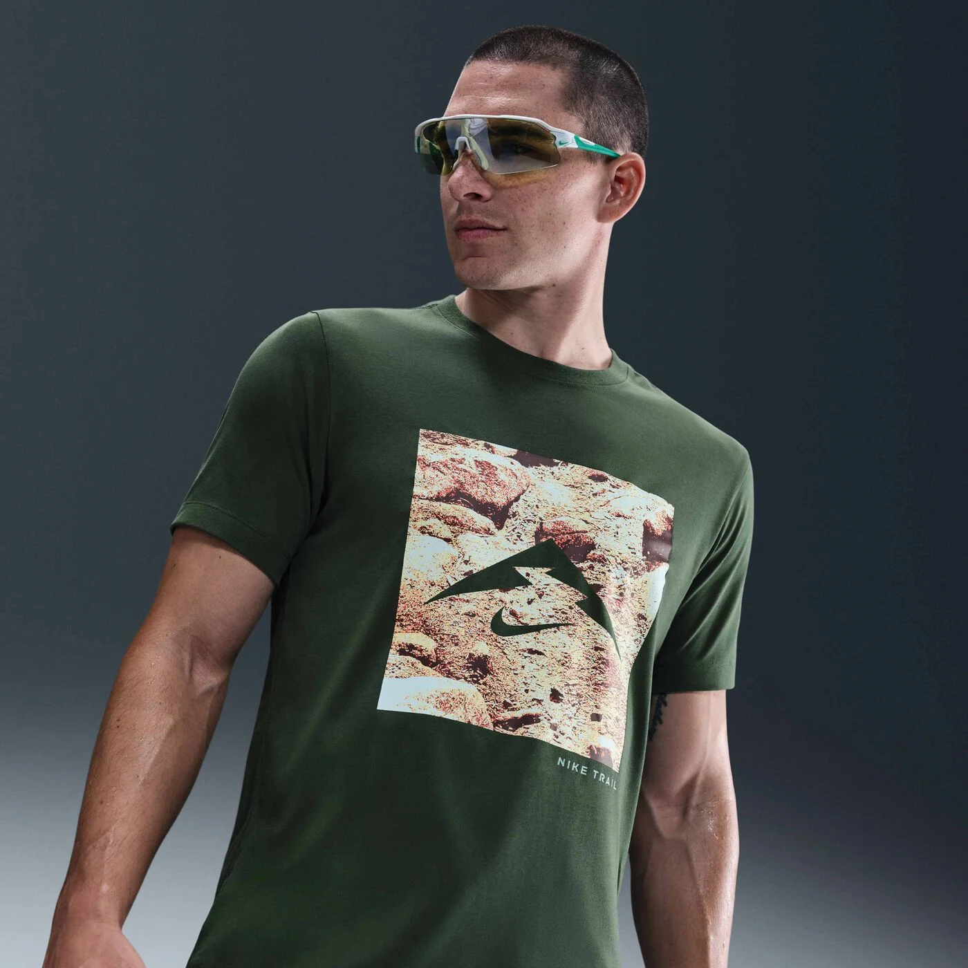 Men's Dri-FIT Trail Running T-Shirt