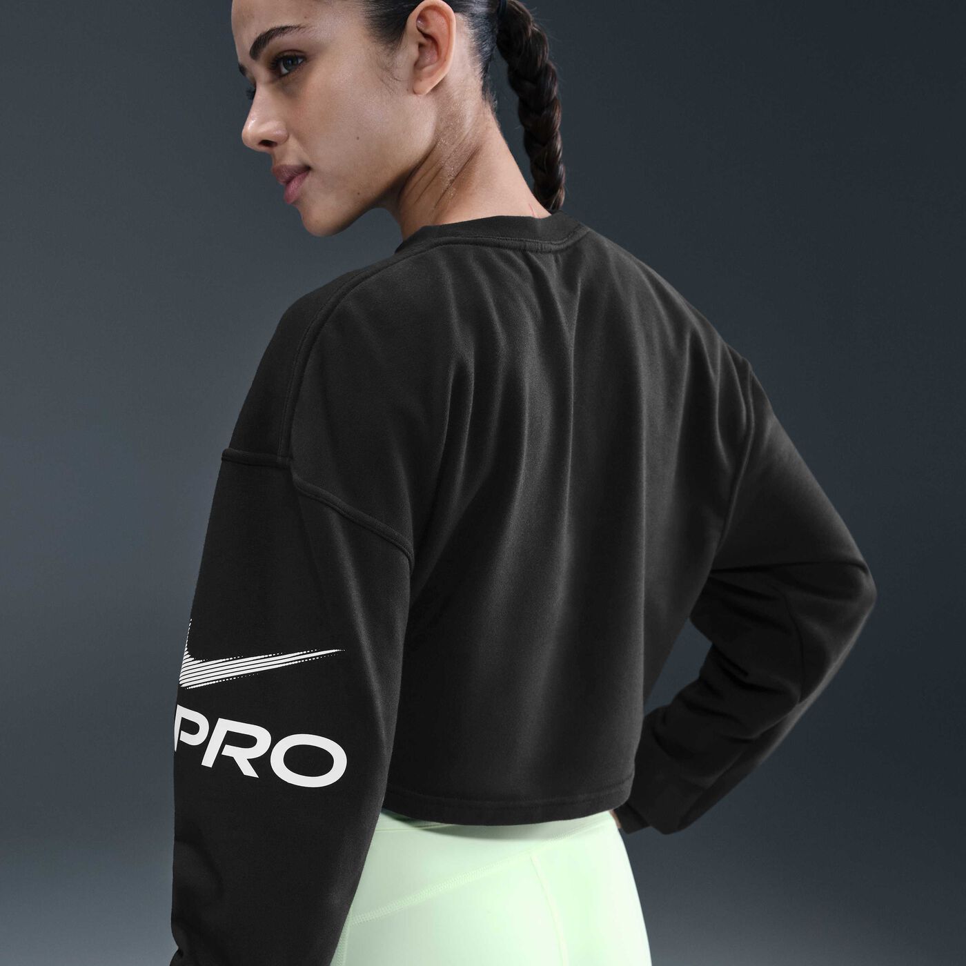 Women's Pro Dri-FIT French Terry Sweatshirt