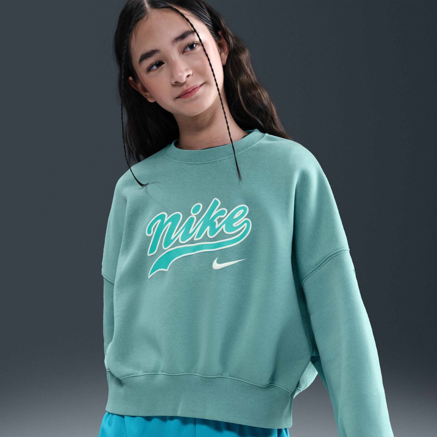 Kids' Sportswear Cropped Sweatshirt