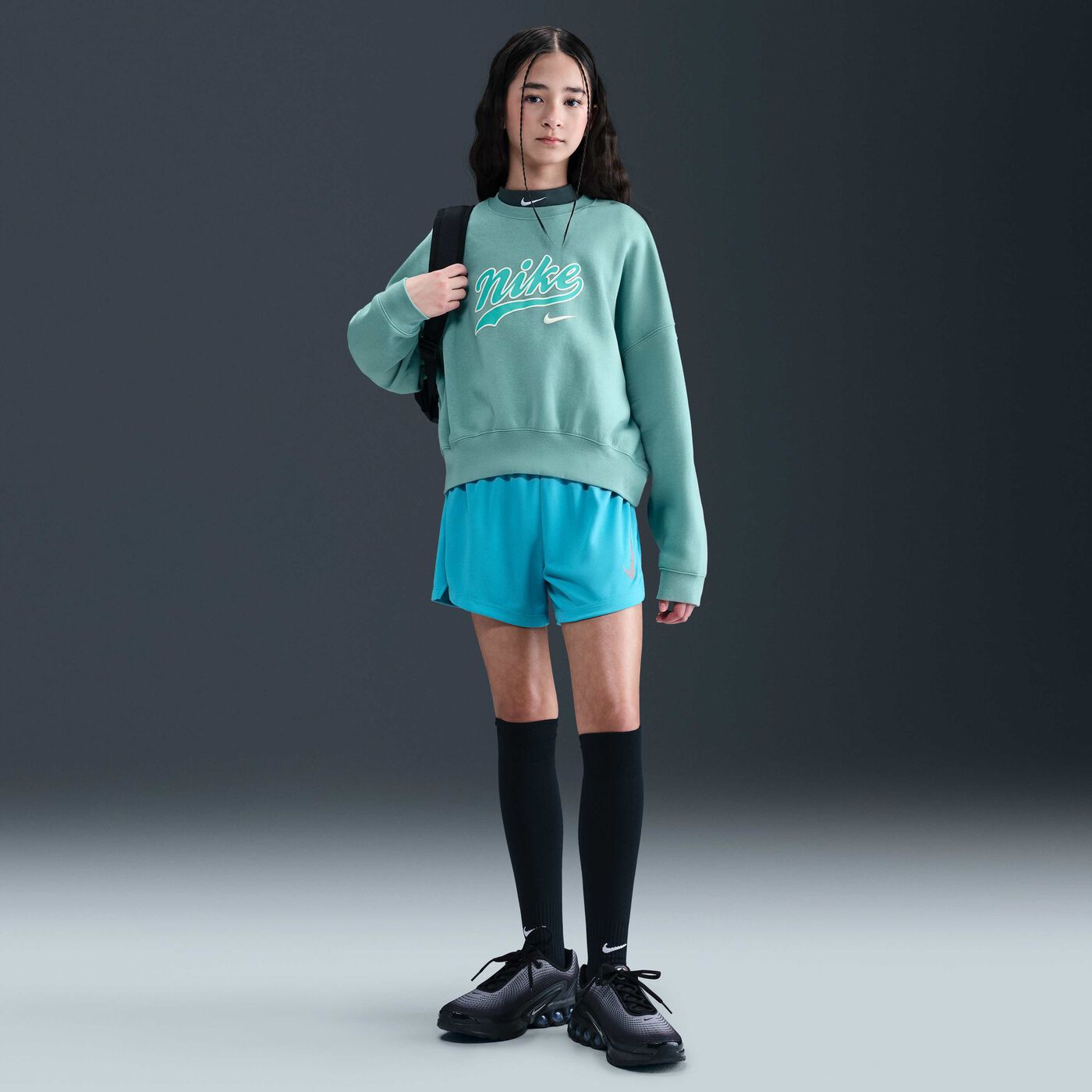 Kids' Sportswear Cropped Sweatshirt