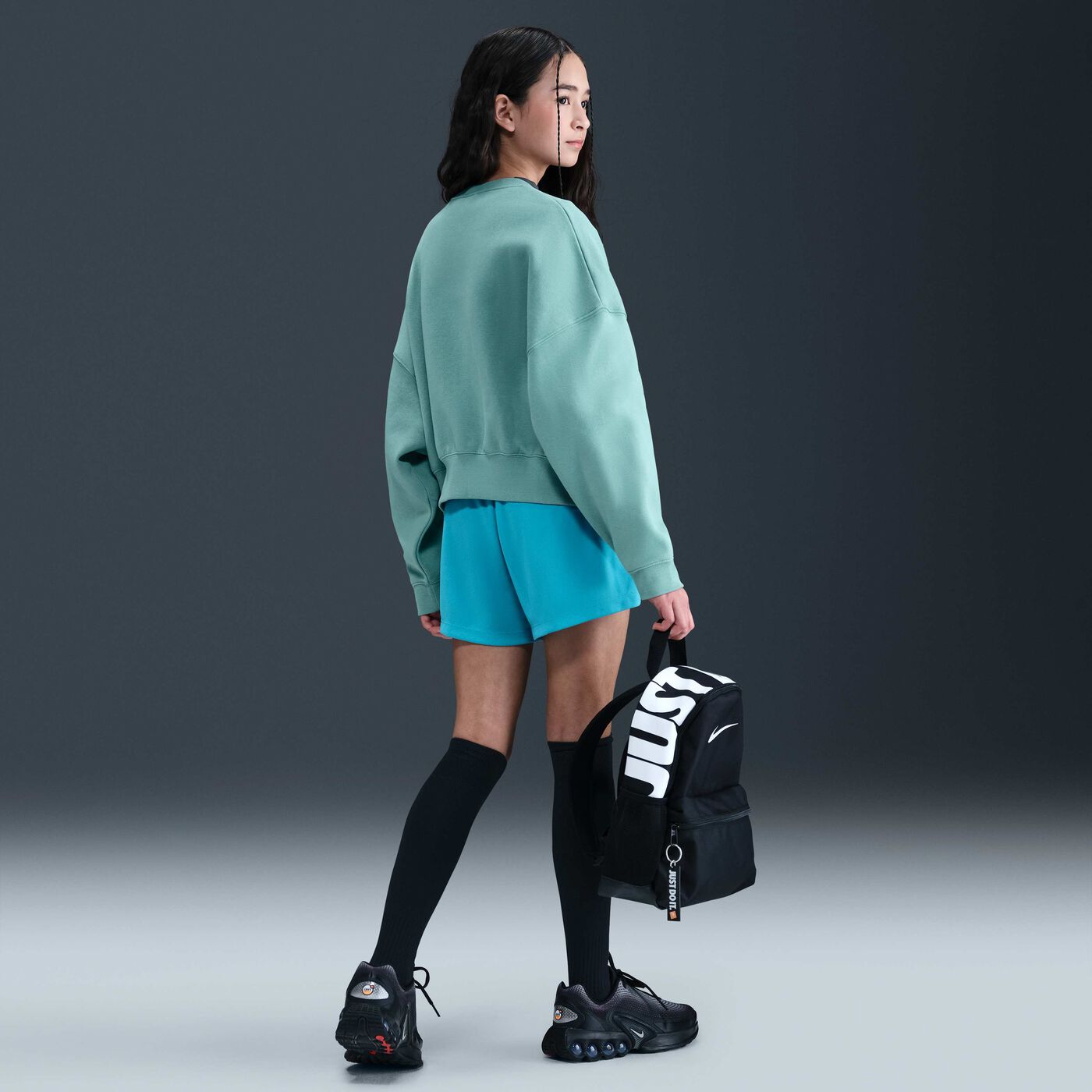 Kids' Sportswear Cropped Sweatshirt