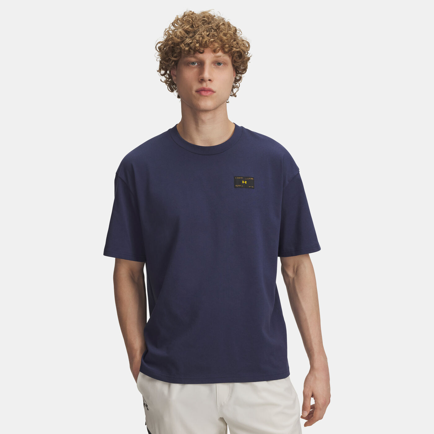 Men's Woven Label Heavyweight T-Shirt