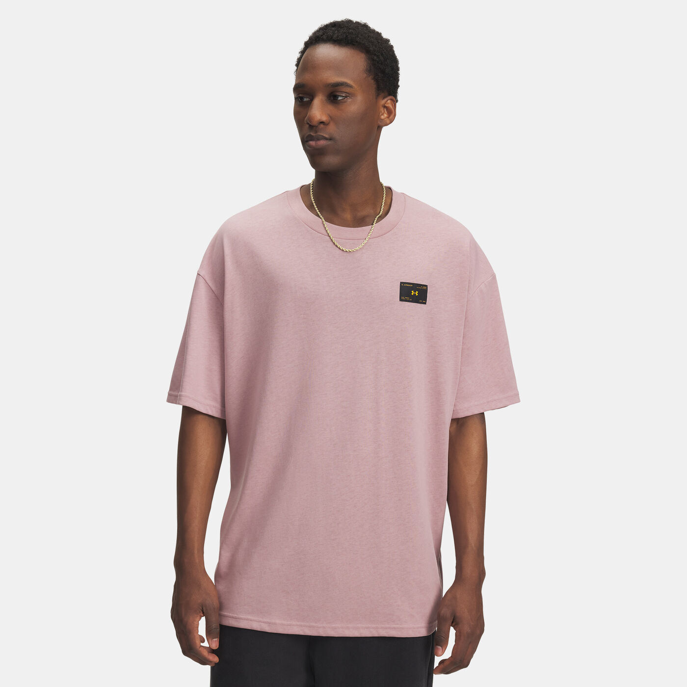 Men's Woven Label Heavyweight T-Shirt