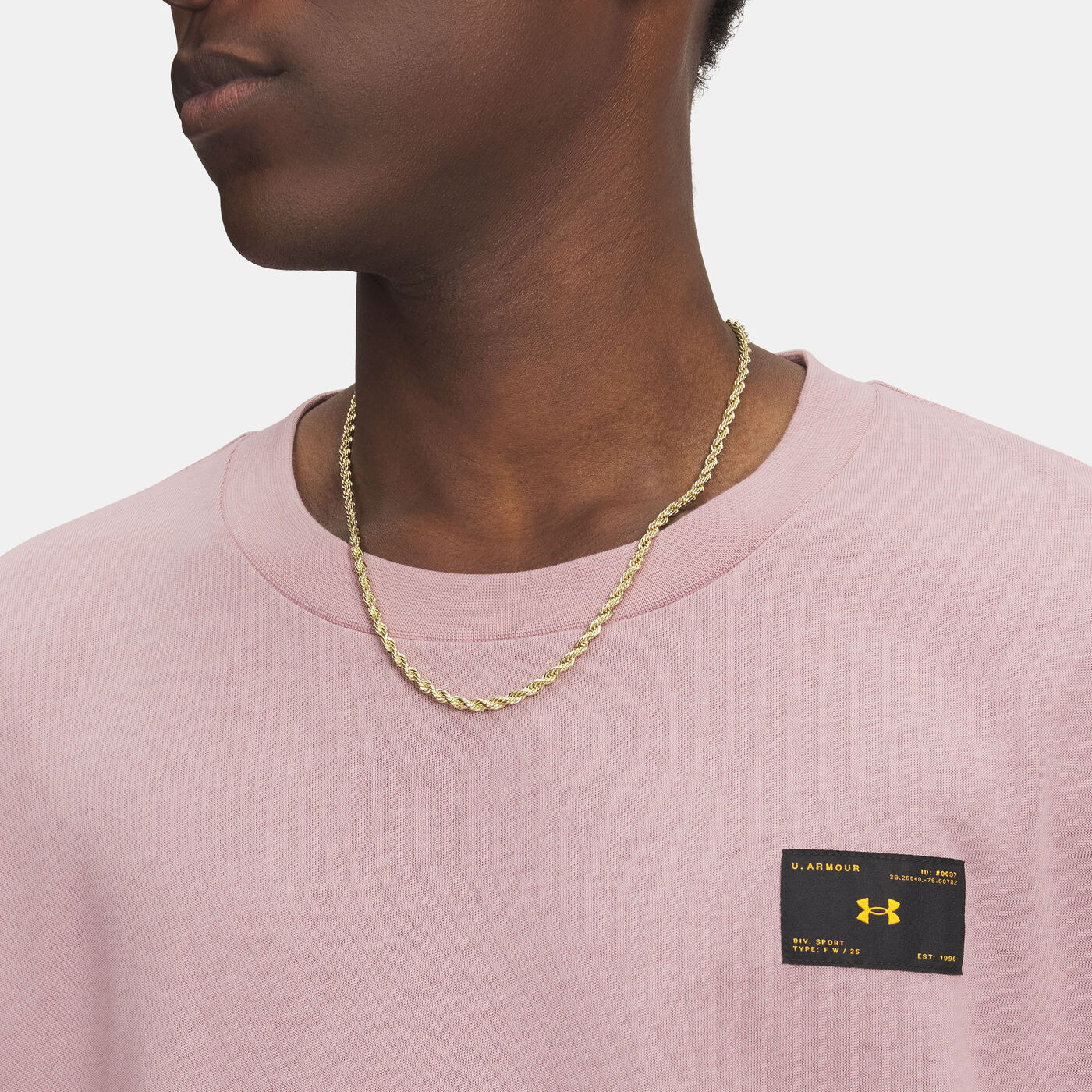 Men's Woven Label Heavyweight T-Shirt