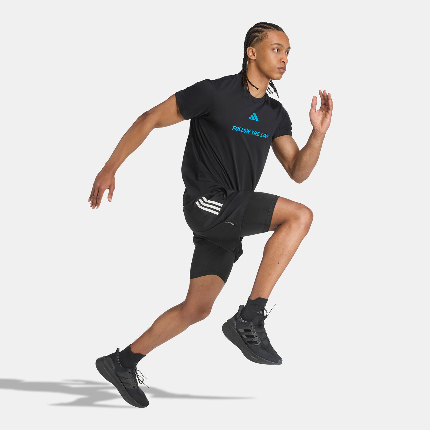 Men's Follow The Line Running T-Shirt