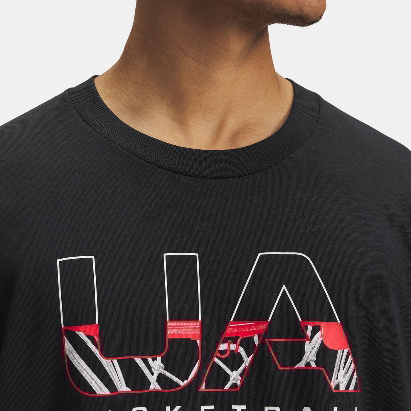 Men's Hoops Branded T-Shirt