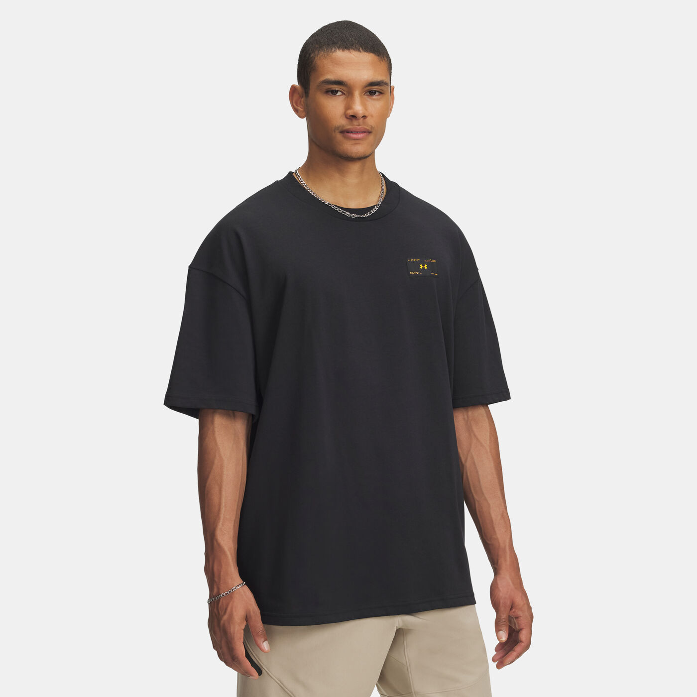 Men's Woven Label Heavyweight T-Shirt