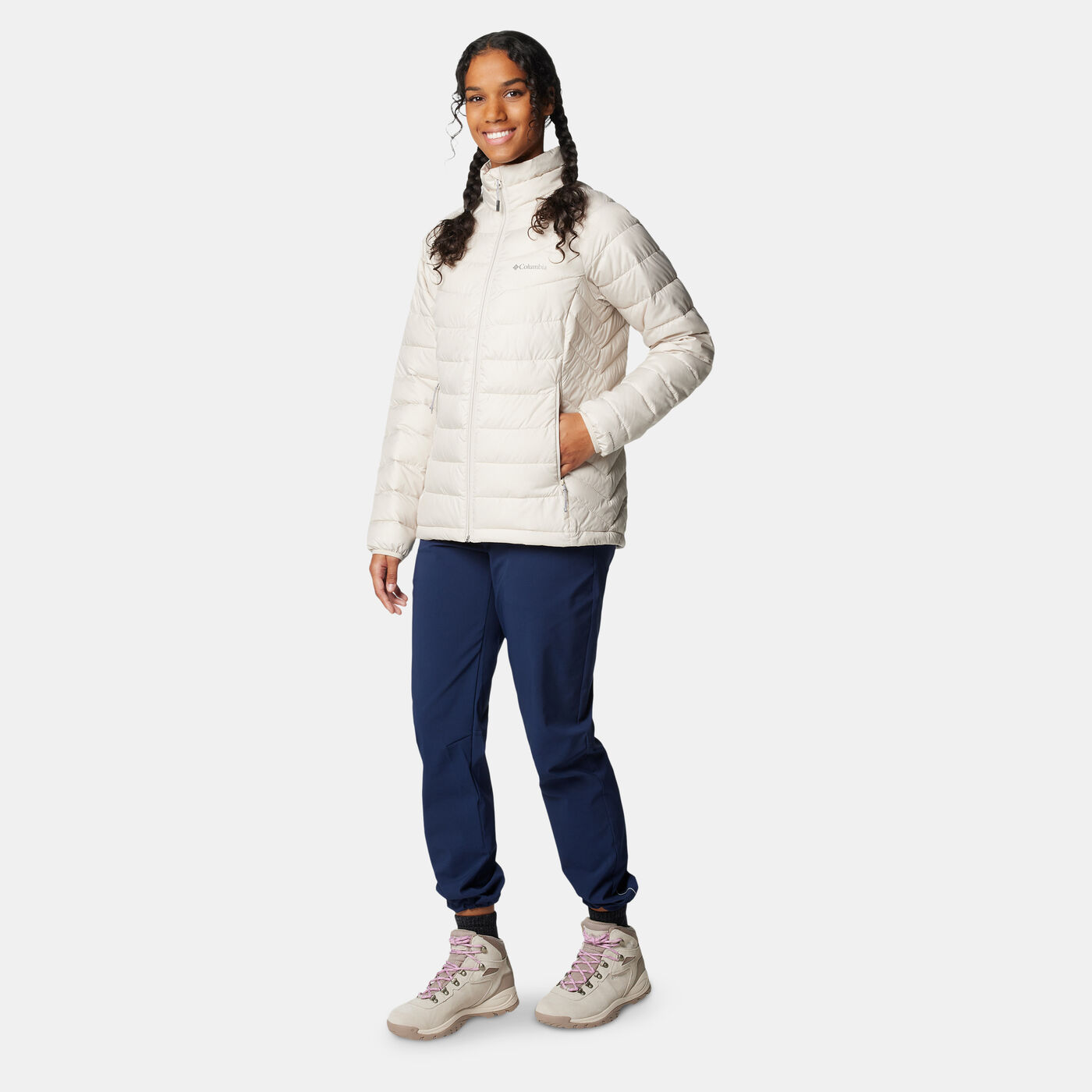 Women’s Powder Lite II Hooded Insulated Hiking Jacket