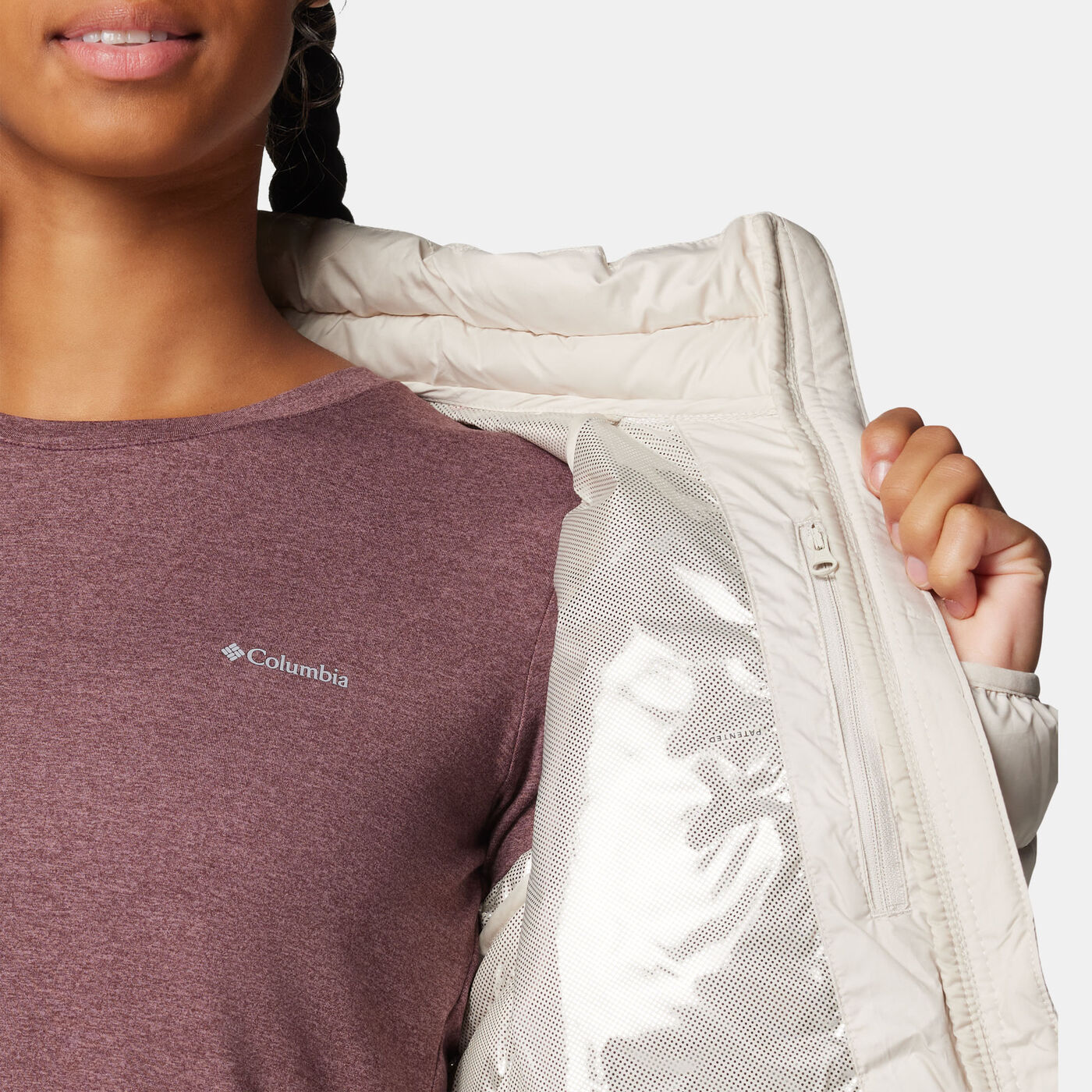 Women’s Powder Lite II Hooded Insulated Hiking Jacket