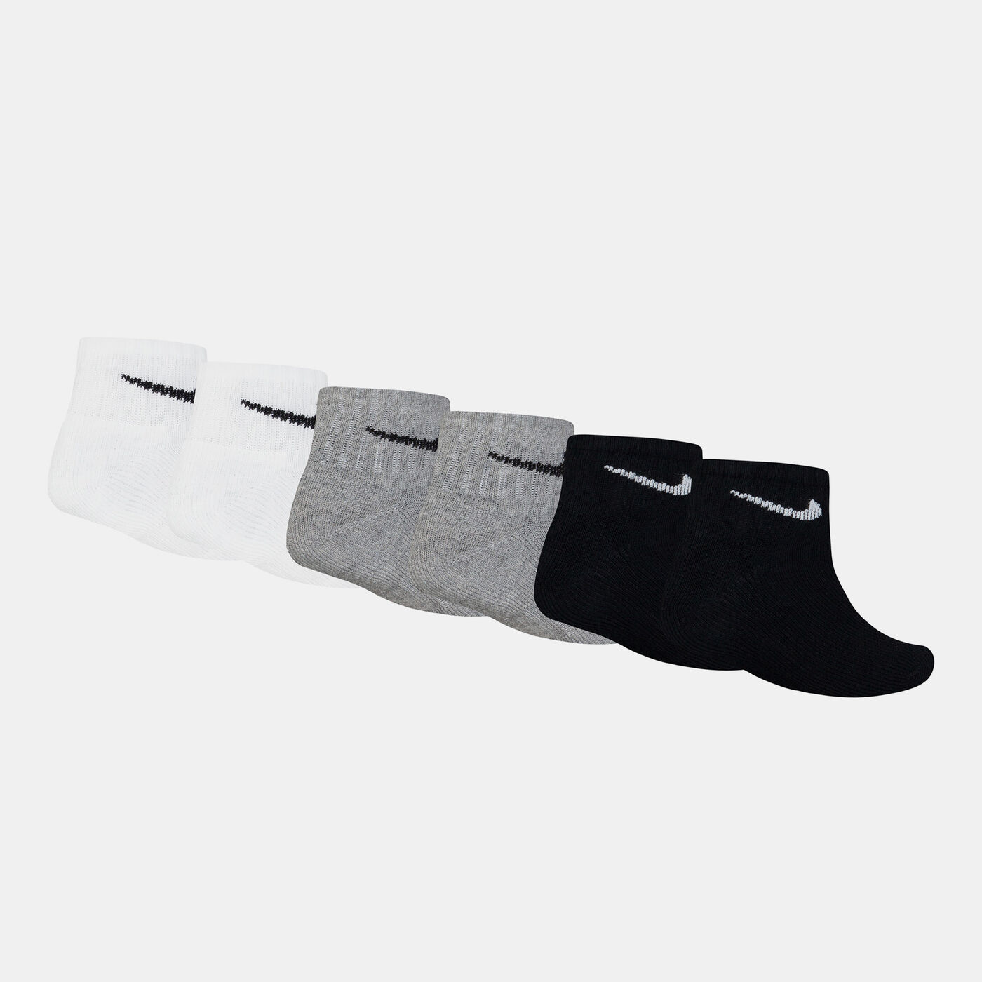 Kids' Dri-FIT Performance Basics Ankle Socks (6 Pairs)