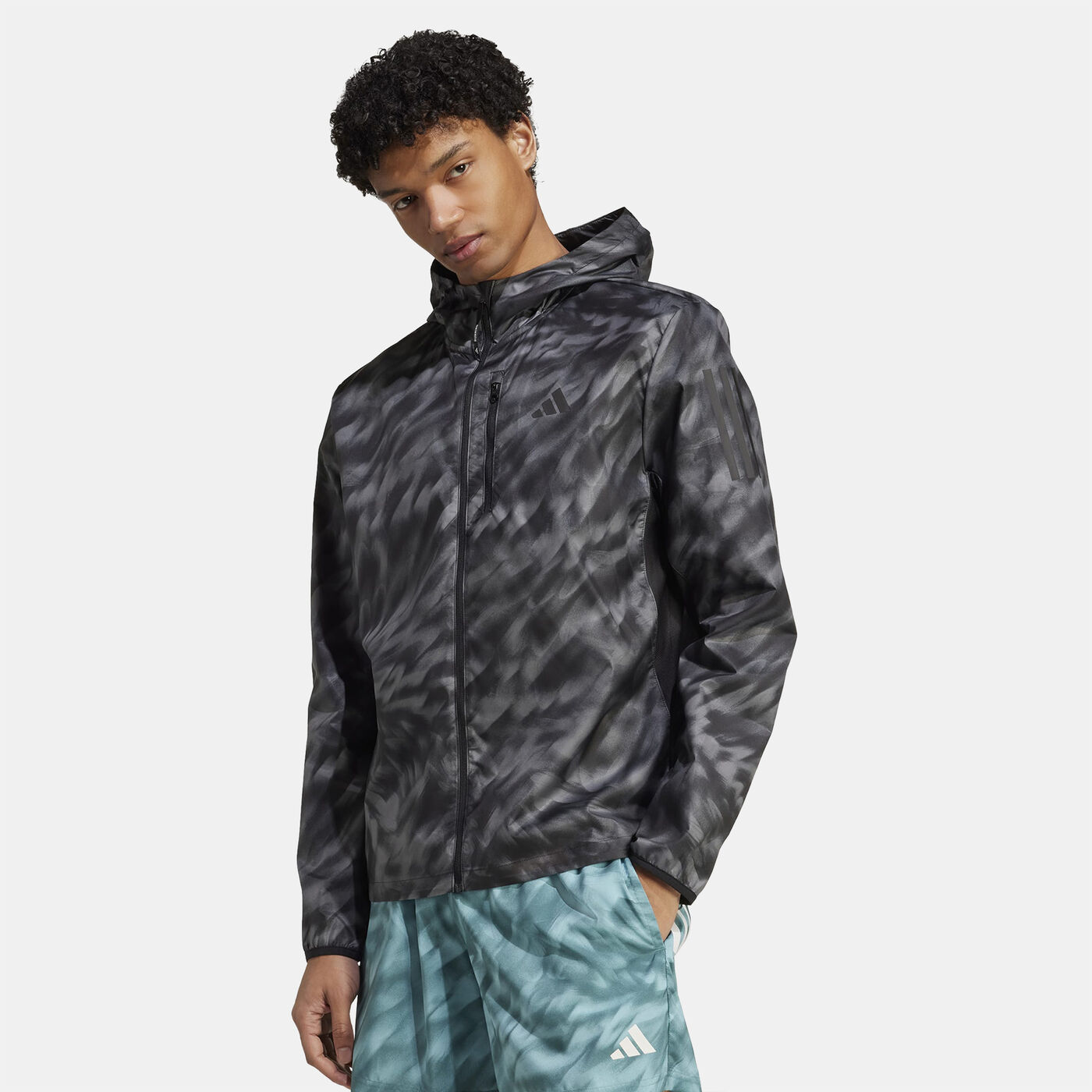 Men's Own The Run Allover Print Jacket