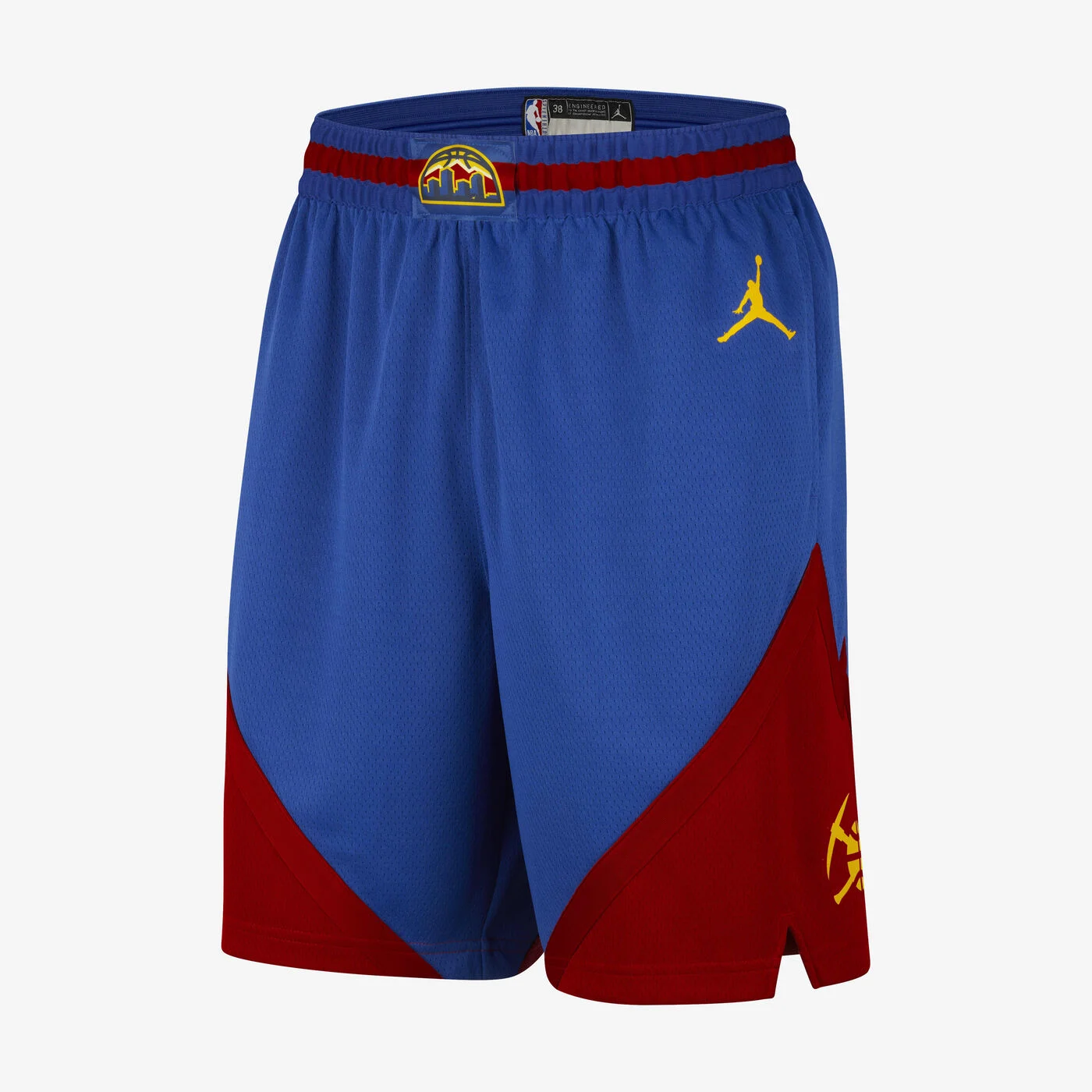 Men's NBA Denver Nuggets Statement Edition Swingman Basketball Shorts