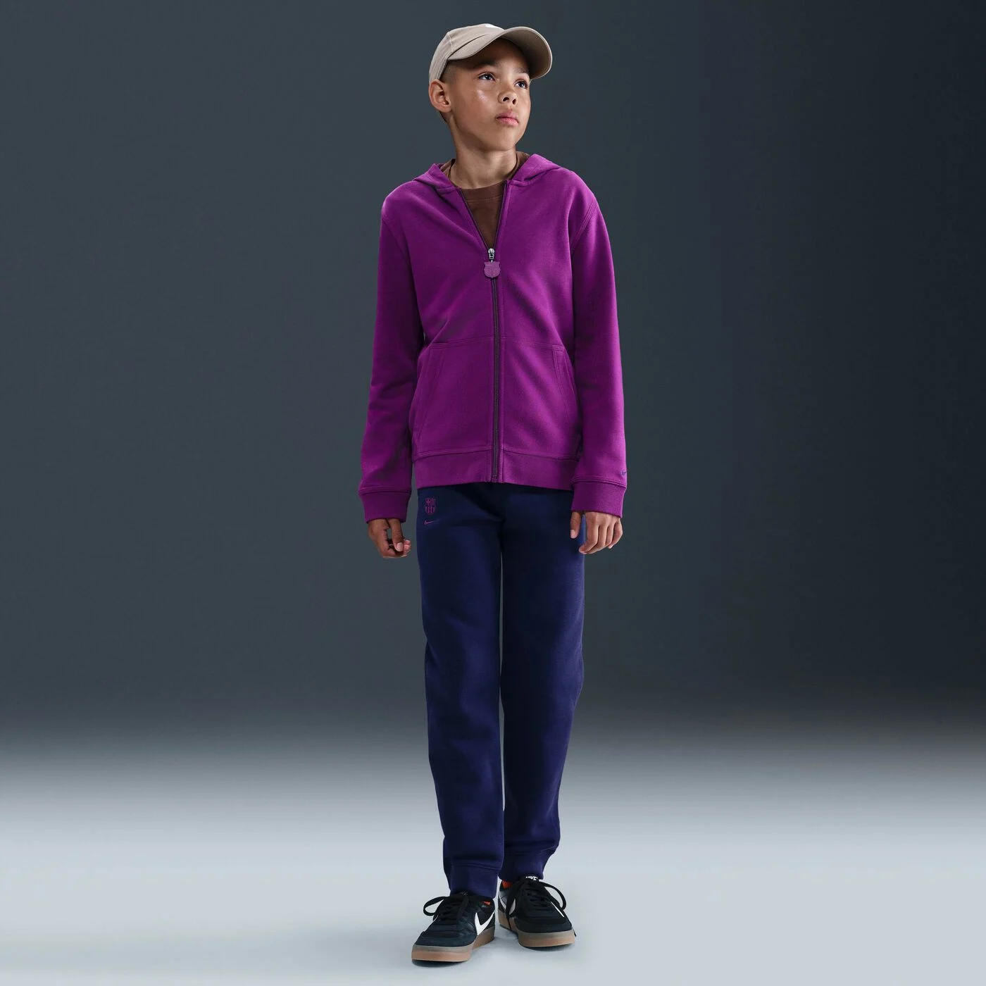 Kids' FC Barcelona Club Fleece Joggers