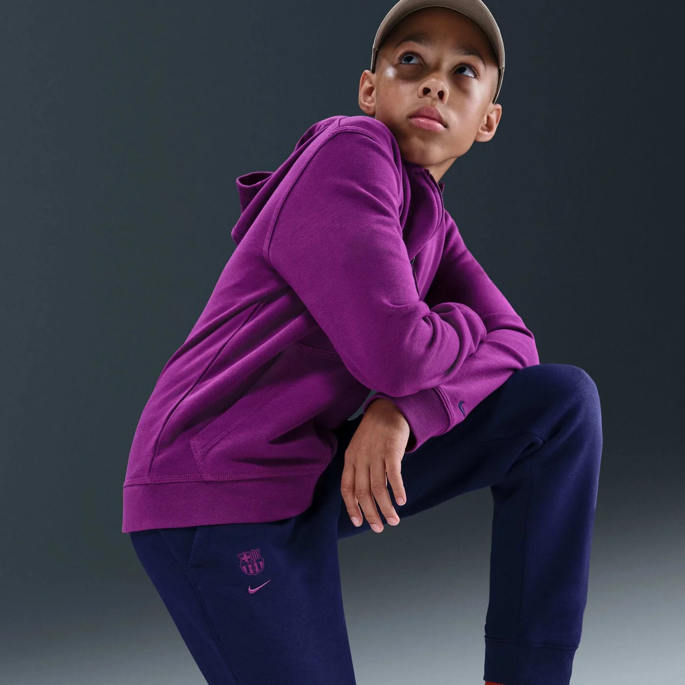 Kids' FC Barcelona Club Fleece Joggers