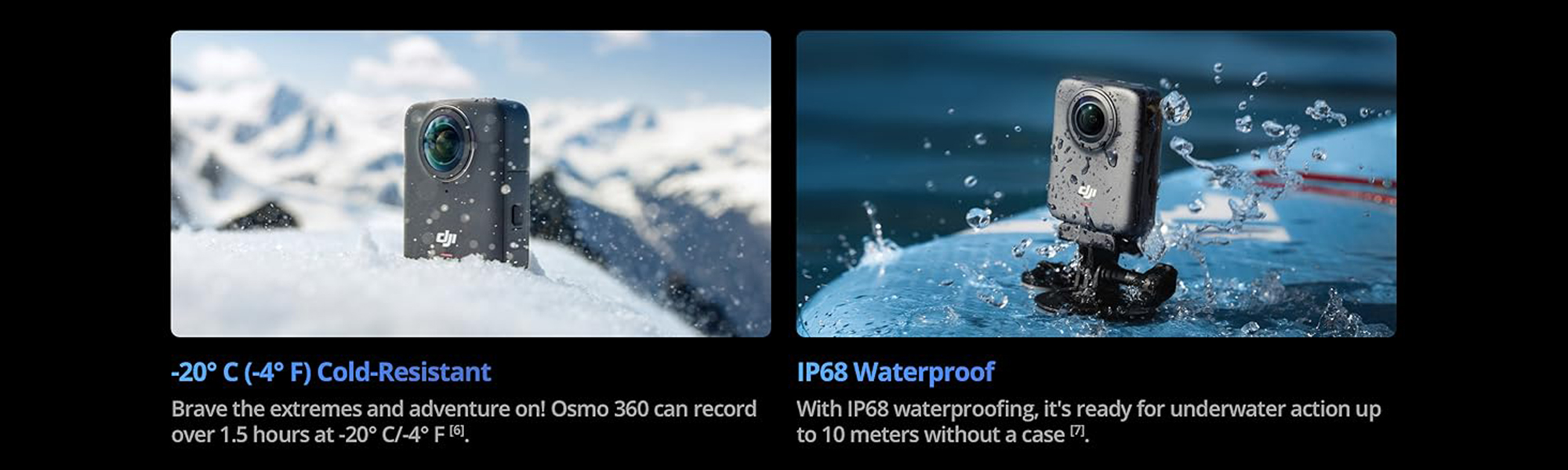 Osmo 360 Adventure Combo, 360 Camera With 1-Inch 360° Imaging, Extended Battery Life With 3 Batteries, Native 8K 360° Video, 4K/120fps & 170° Boost Video, Action Camera for Sports, Vlog