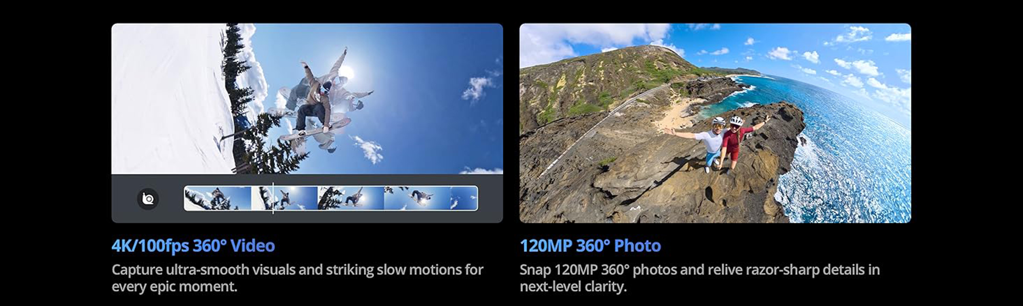 Osmo 360 Adventure Combo, 360 Camera With 1-Inch 360° Imaging, Extended Battery Life With 3 Batteries, Native 8K 360° Video, 4K/120fps & 170° Boost Video, Action Camera for Sports, Vlog
