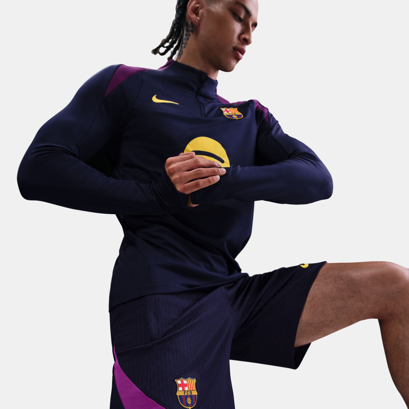Men's FC Barcelona Elite Strike Football Shorts