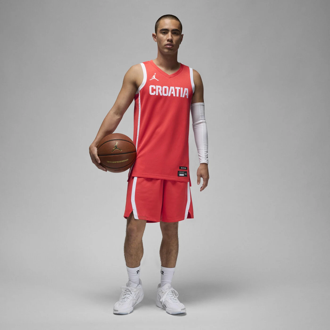 Men's Croatia Limited Road Basketball Jersey