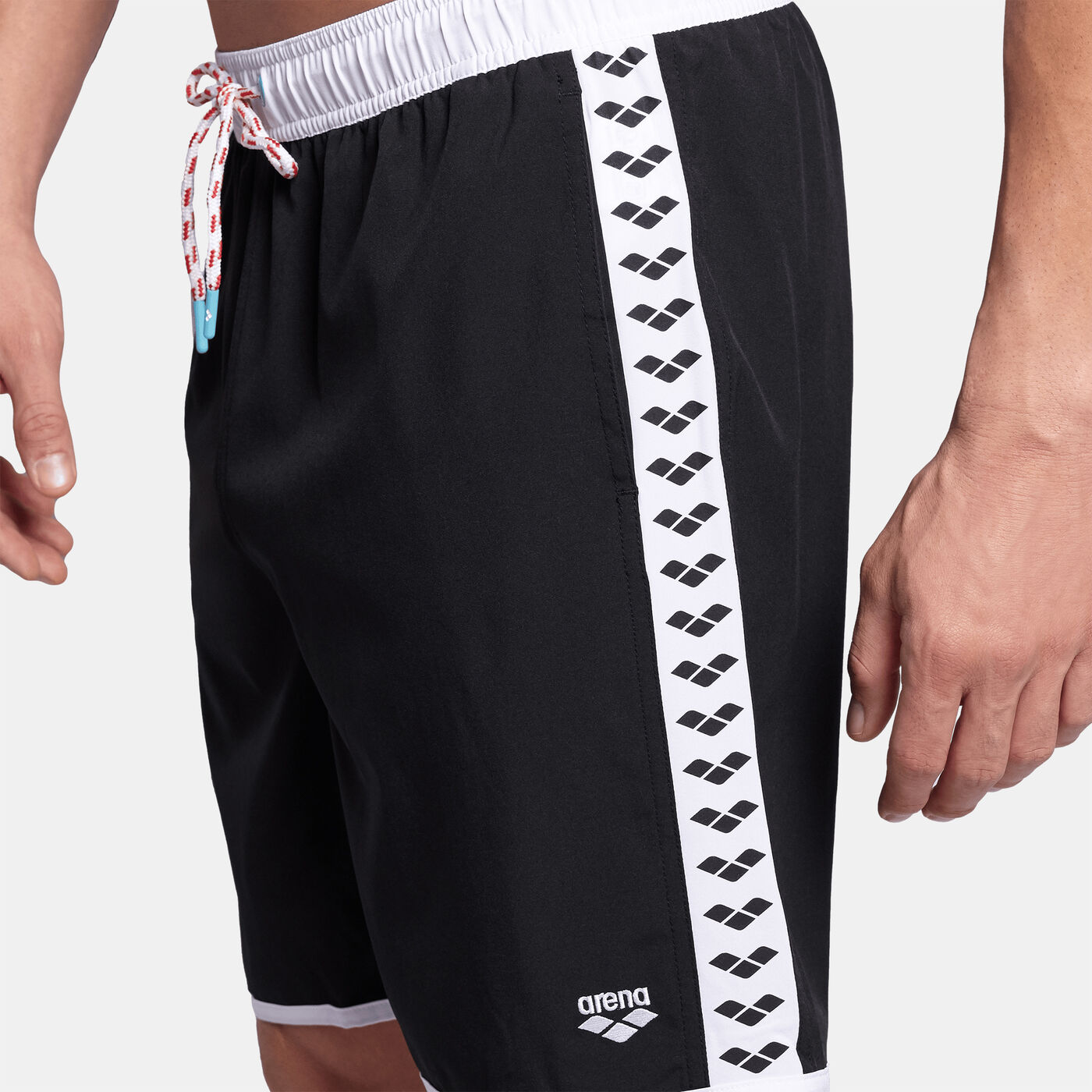 Men's Team Stripe Bermuda Swimming Shorts