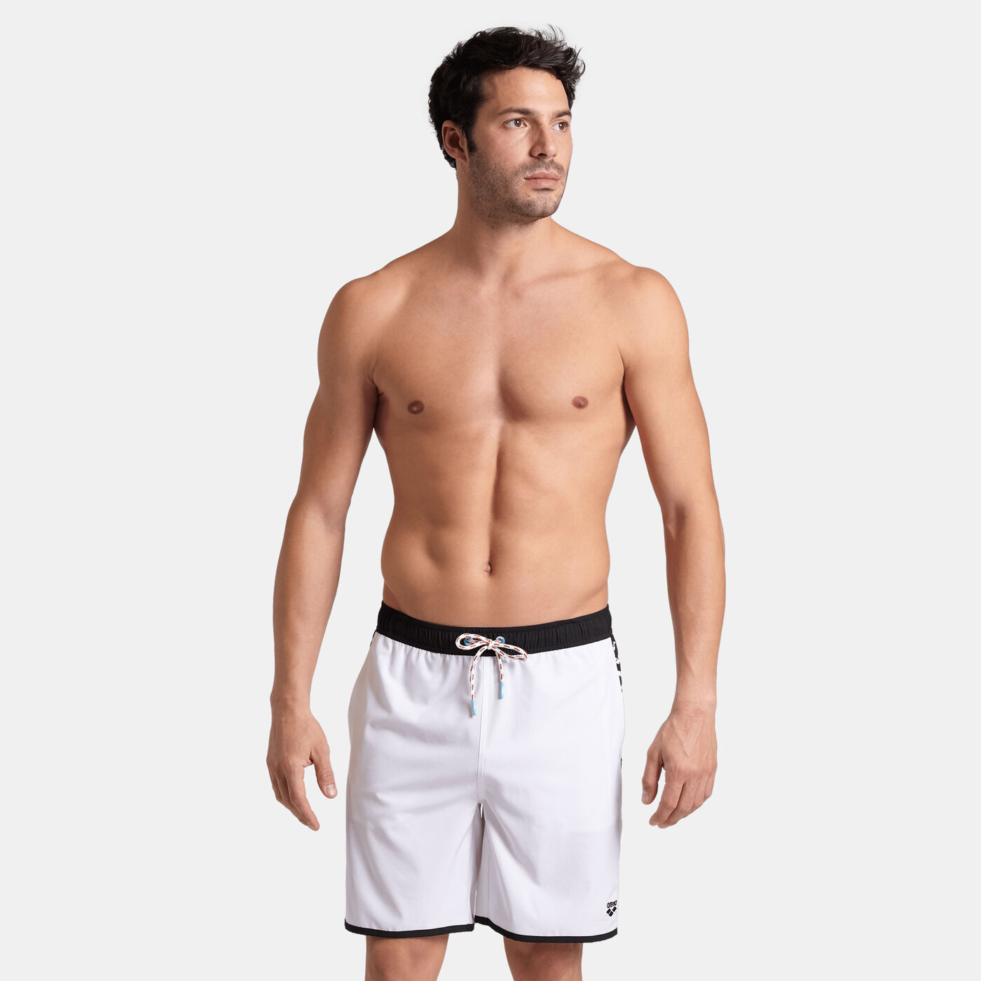 Men's Team Stripe Bermuda Swimming Shorts