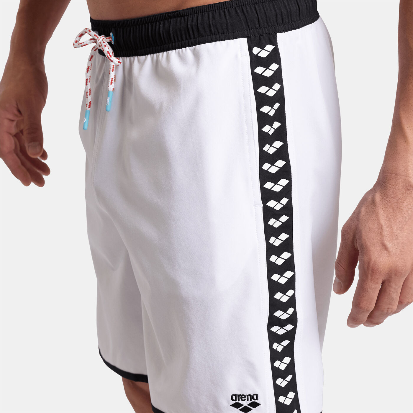 Men's Team Stripe Bermuda Swimming Shorts
