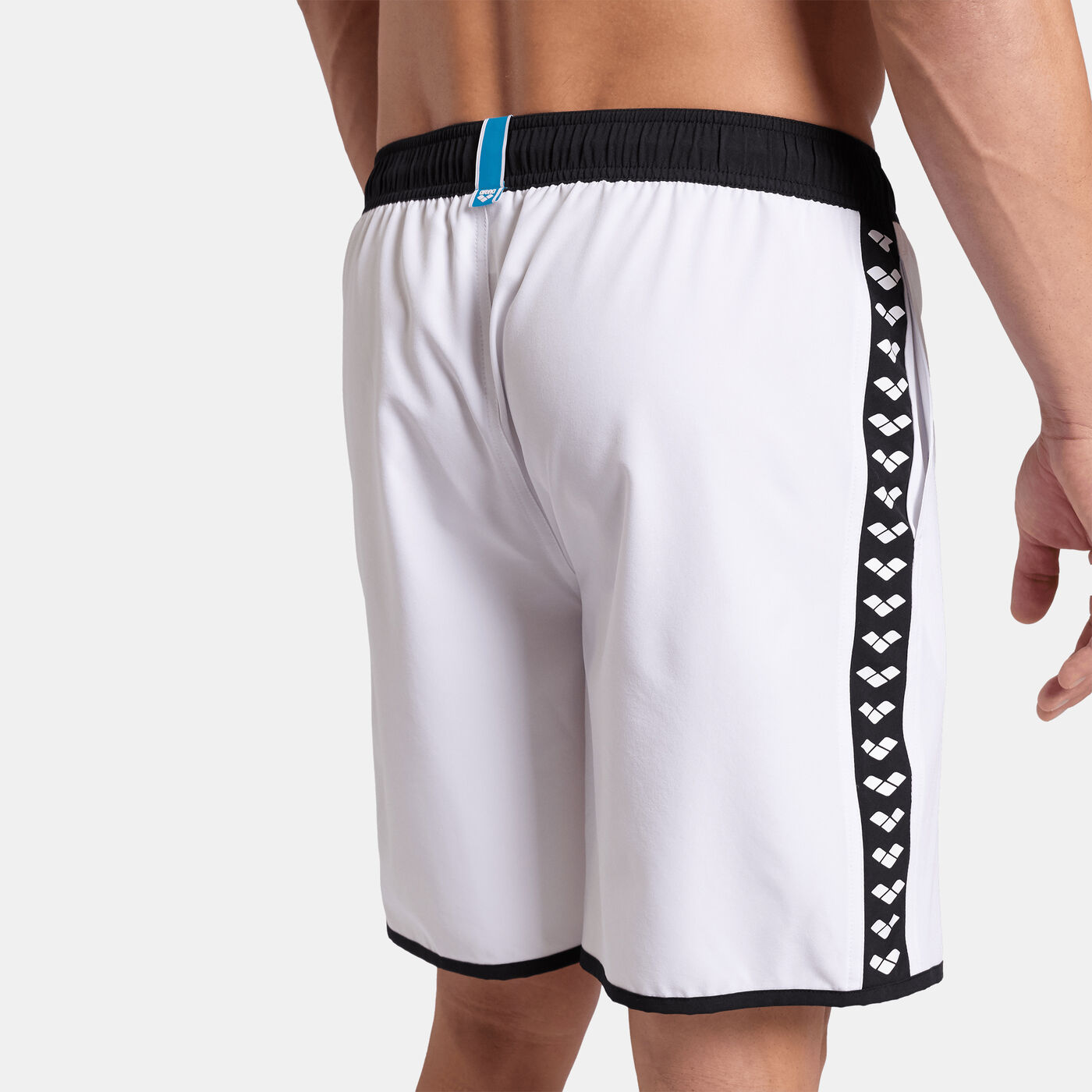 Men's Team Stripe Bermuda Swimming Shorts