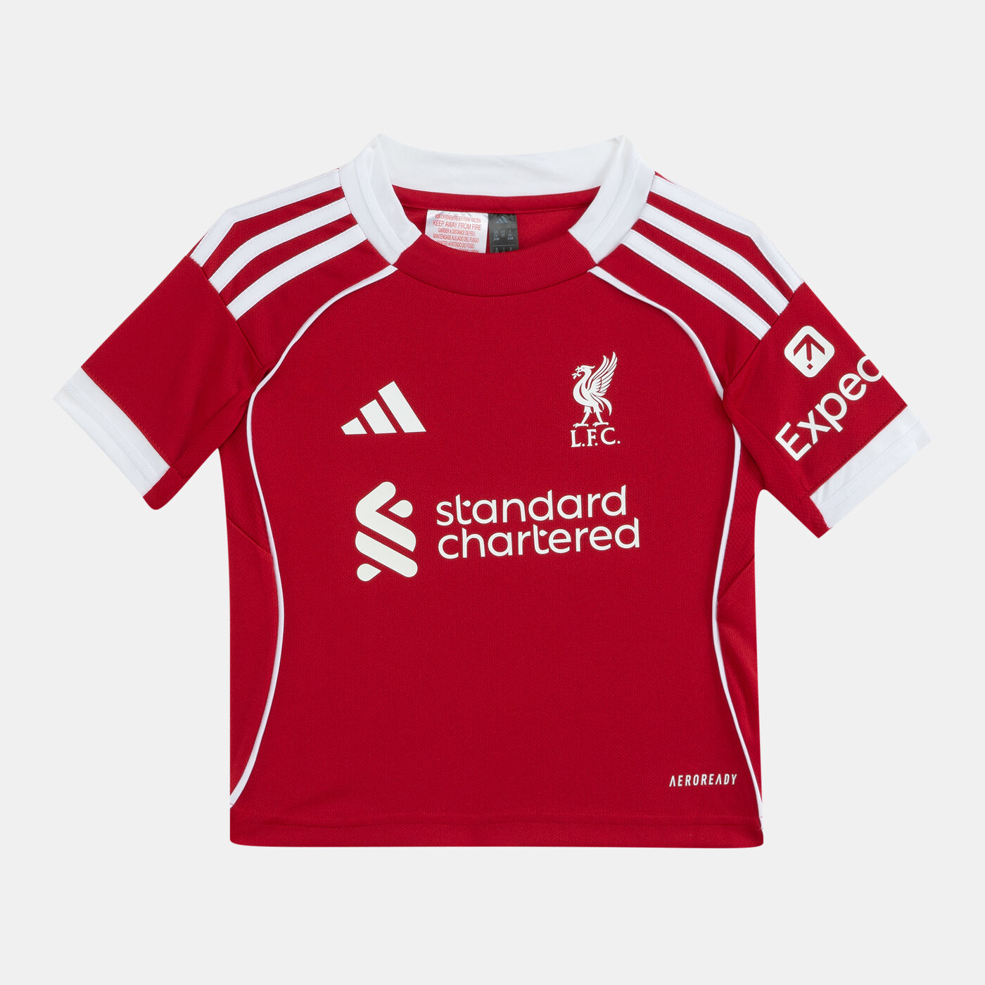 Kids' Liverpool 25/26 Home Replica Football Kit