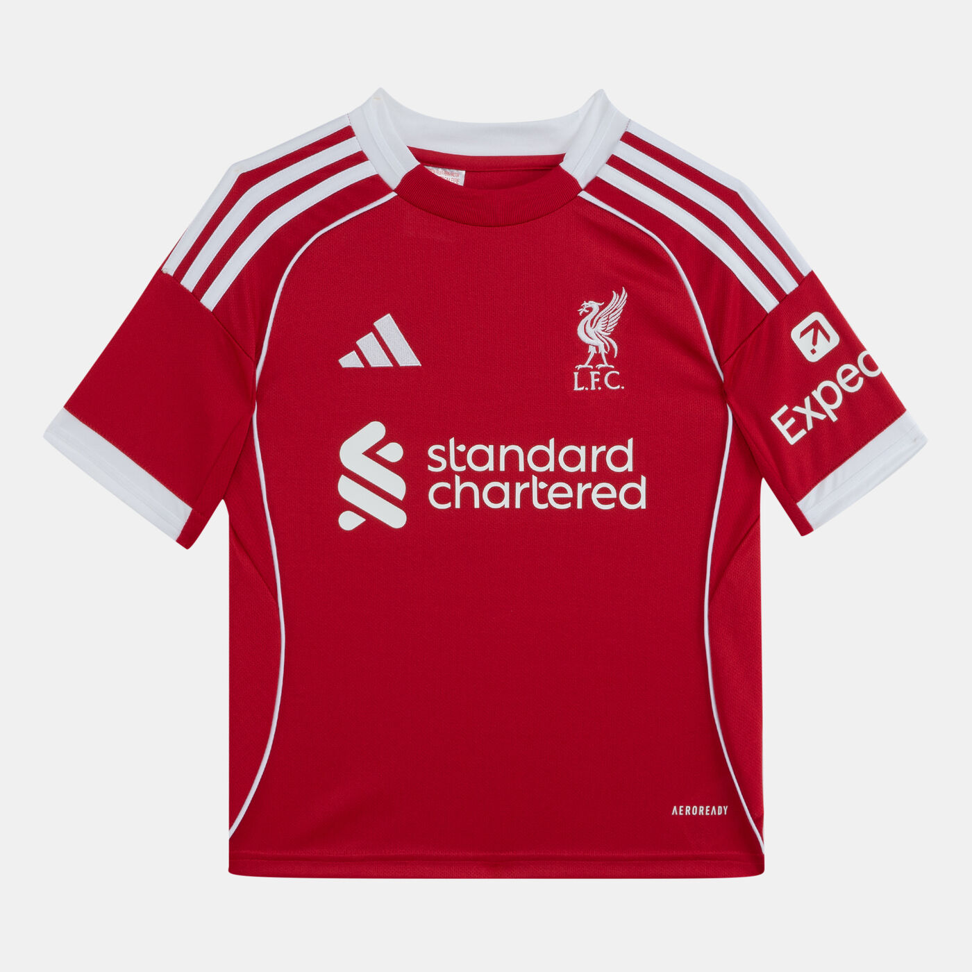 Kids' Liverpool 25/26 Home Replica Football Jersey