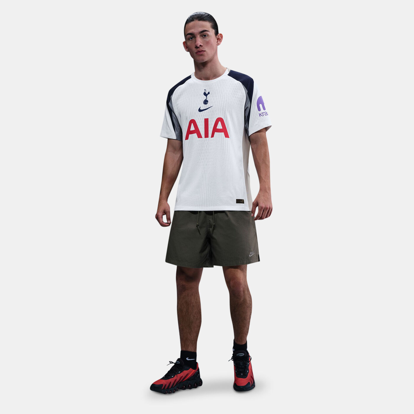 Men's Tottenham Hotspur 2025/26 Home Authentic Football Jersey