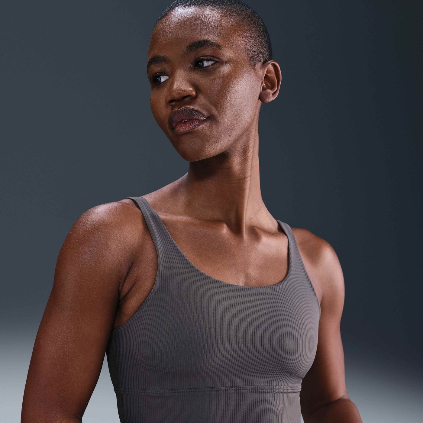 Women's Zenvy Rib Light-Support Yoga Sports Bra