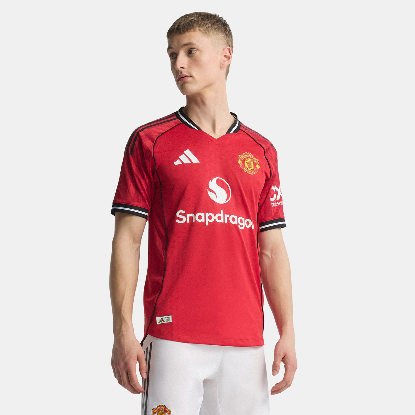 Men's Manchester United 25/26 Home Authentic Football Jersey