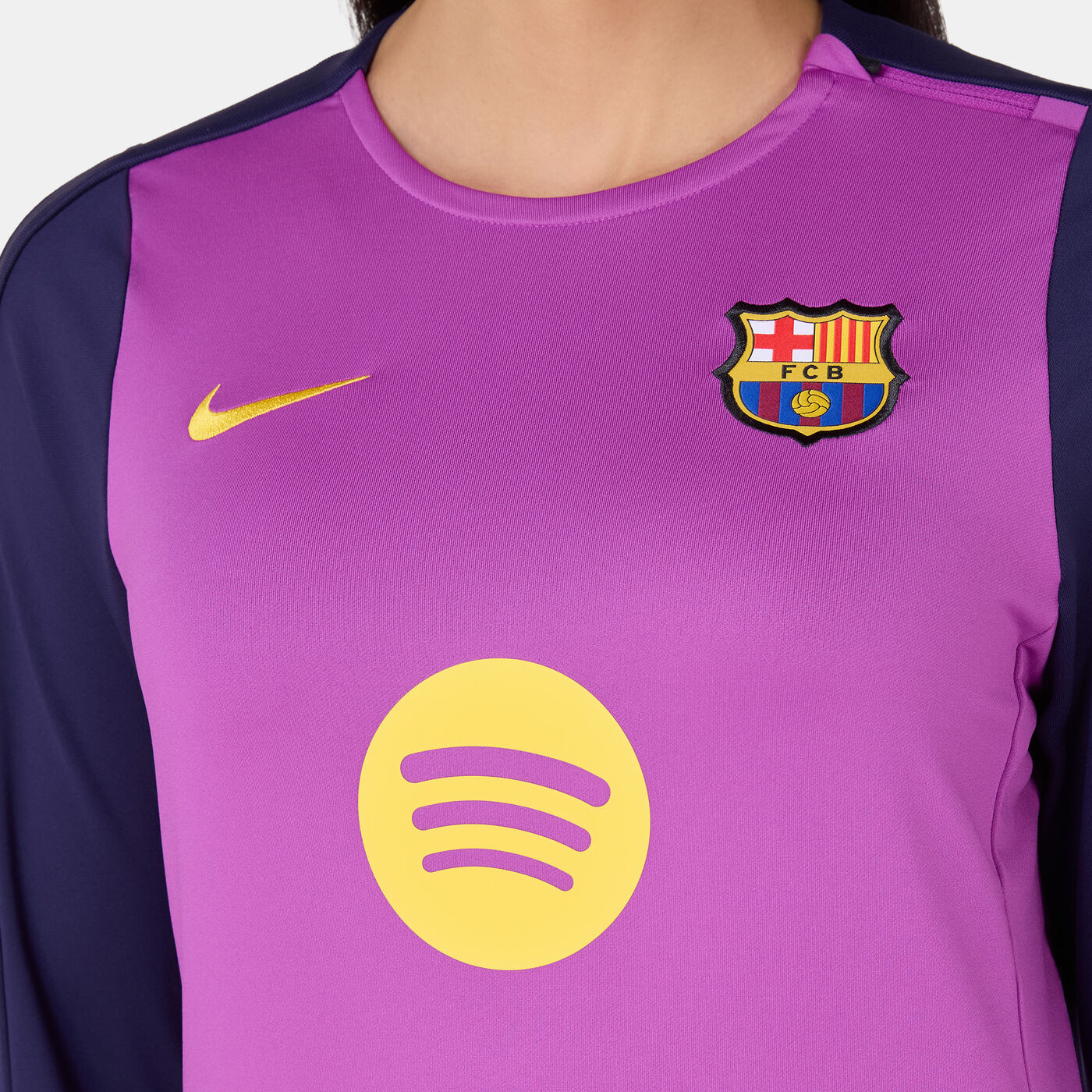 Women's FC Barcelona Strike Football Top