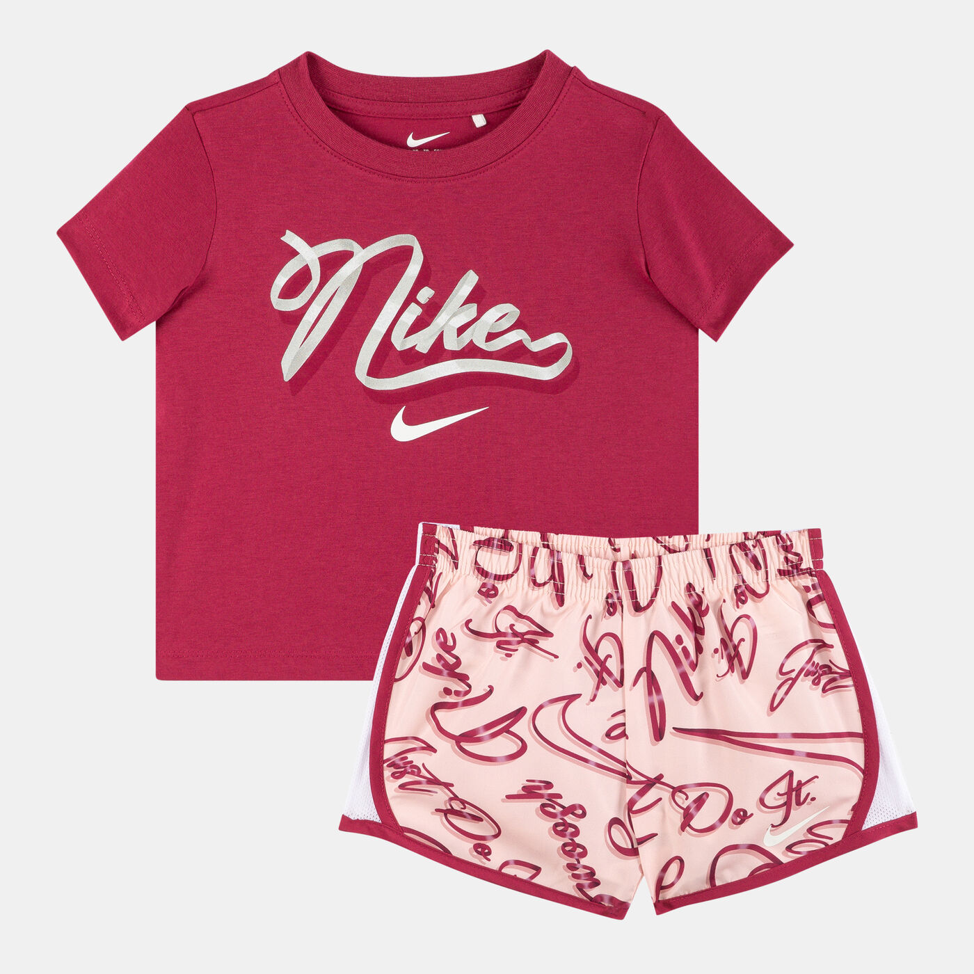 Kids' Essentials Allover Print Tempo T-Shirt and Shorts Set