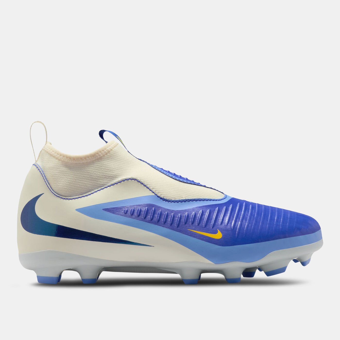Kids' Phantom 6 High Academy LV8 Firm Ground Football Shoes