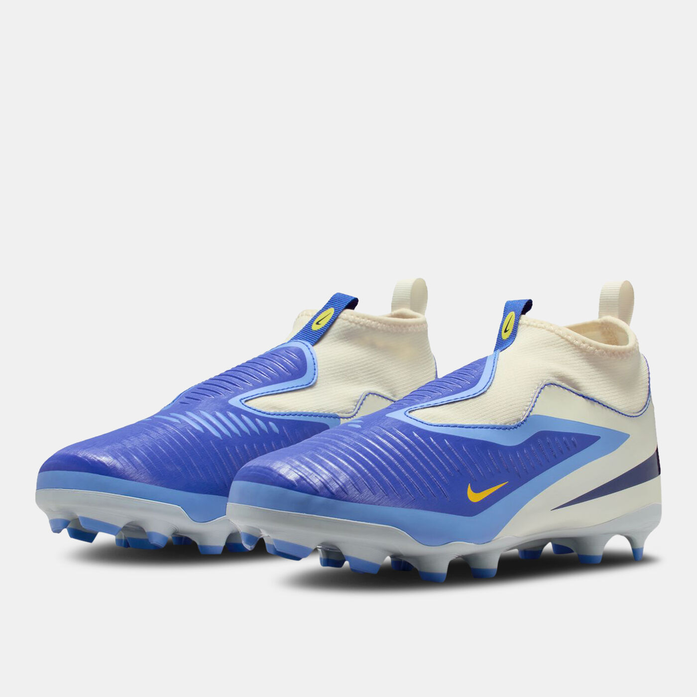 Kids' Phantom 6 High Academy LV8 Firm Ground Football Shoes