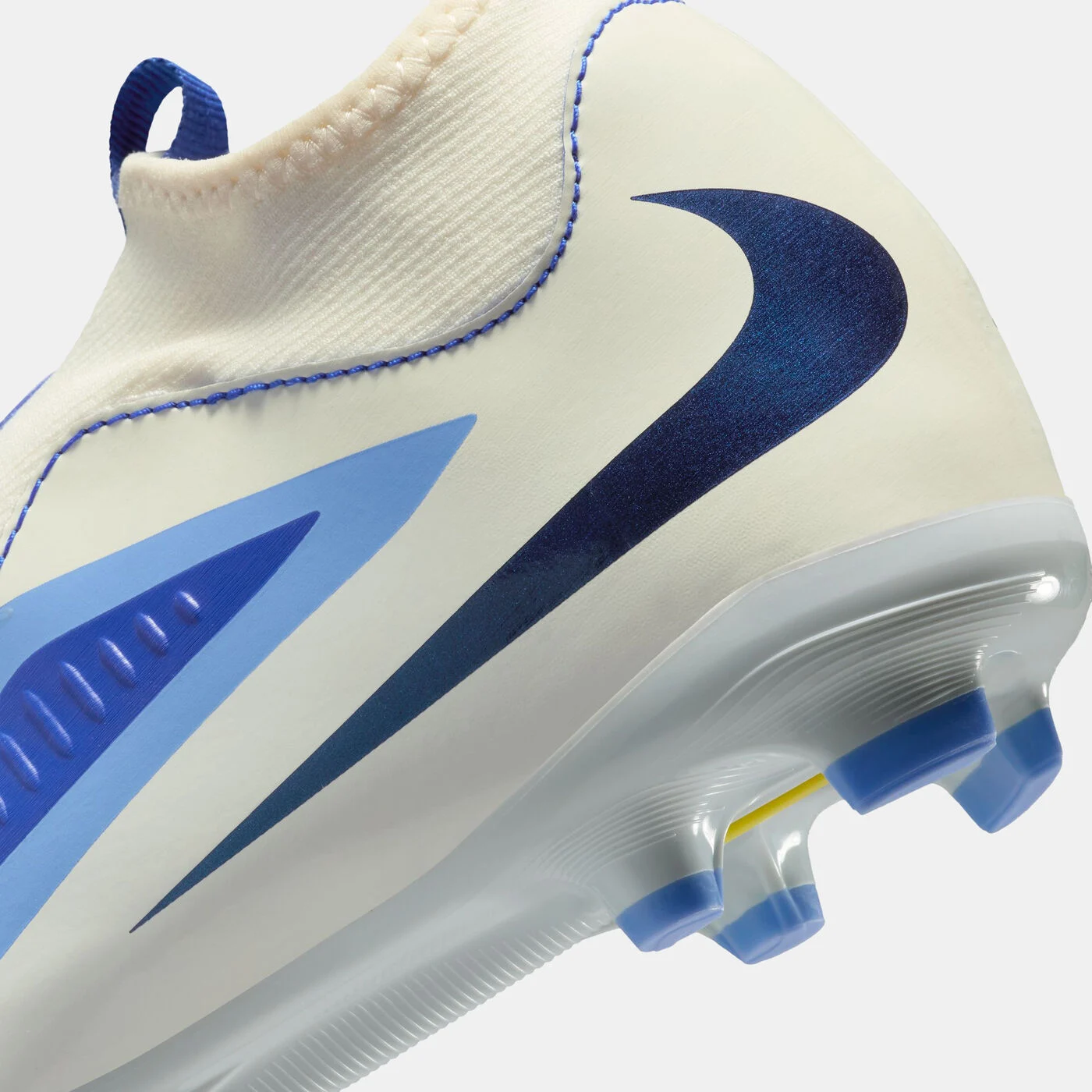 Kids' Phantom 6 High Academy LV8 Firm Ground Football Shoes