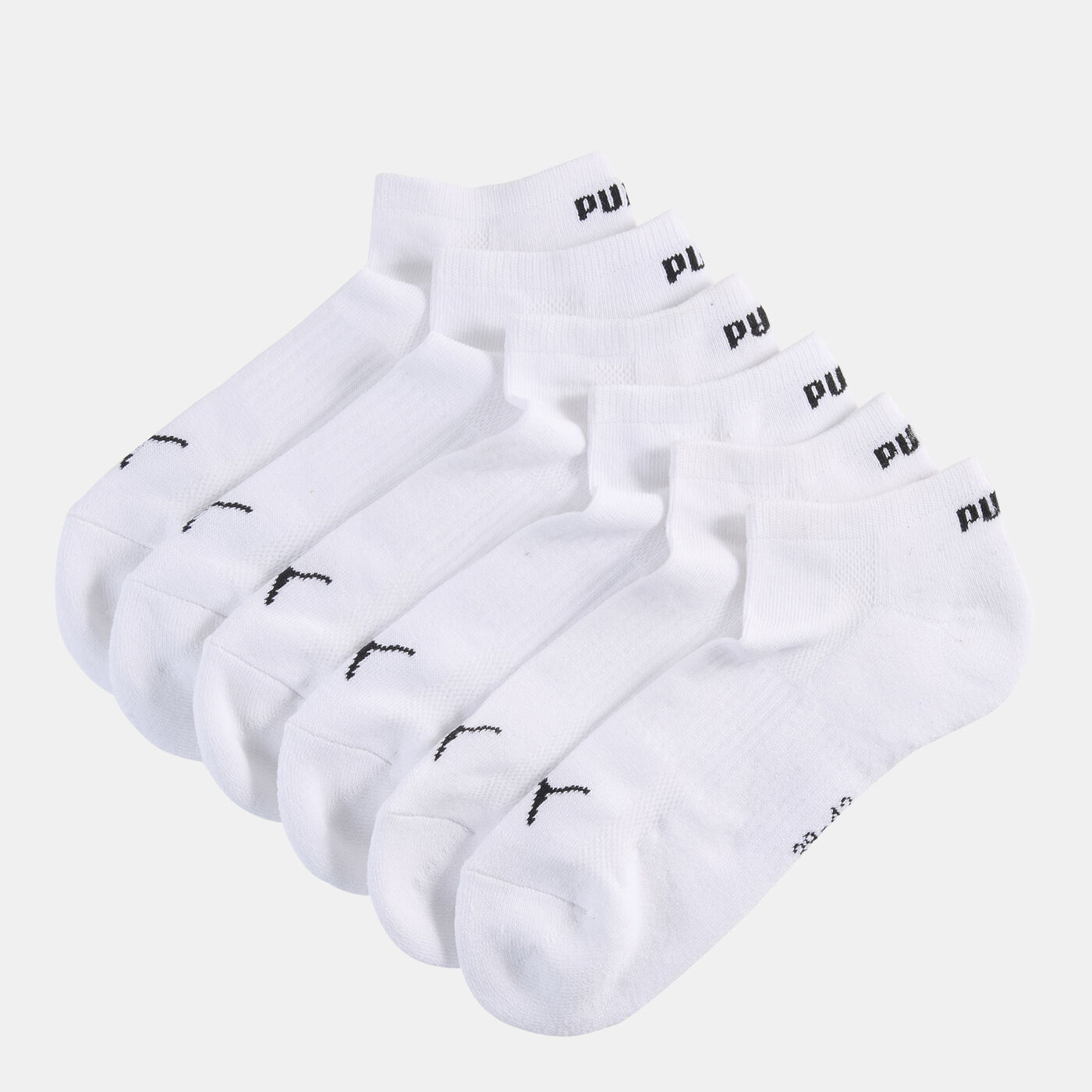 Kids' Cushioned Sneaker Ankle Socks (3 Pairs)