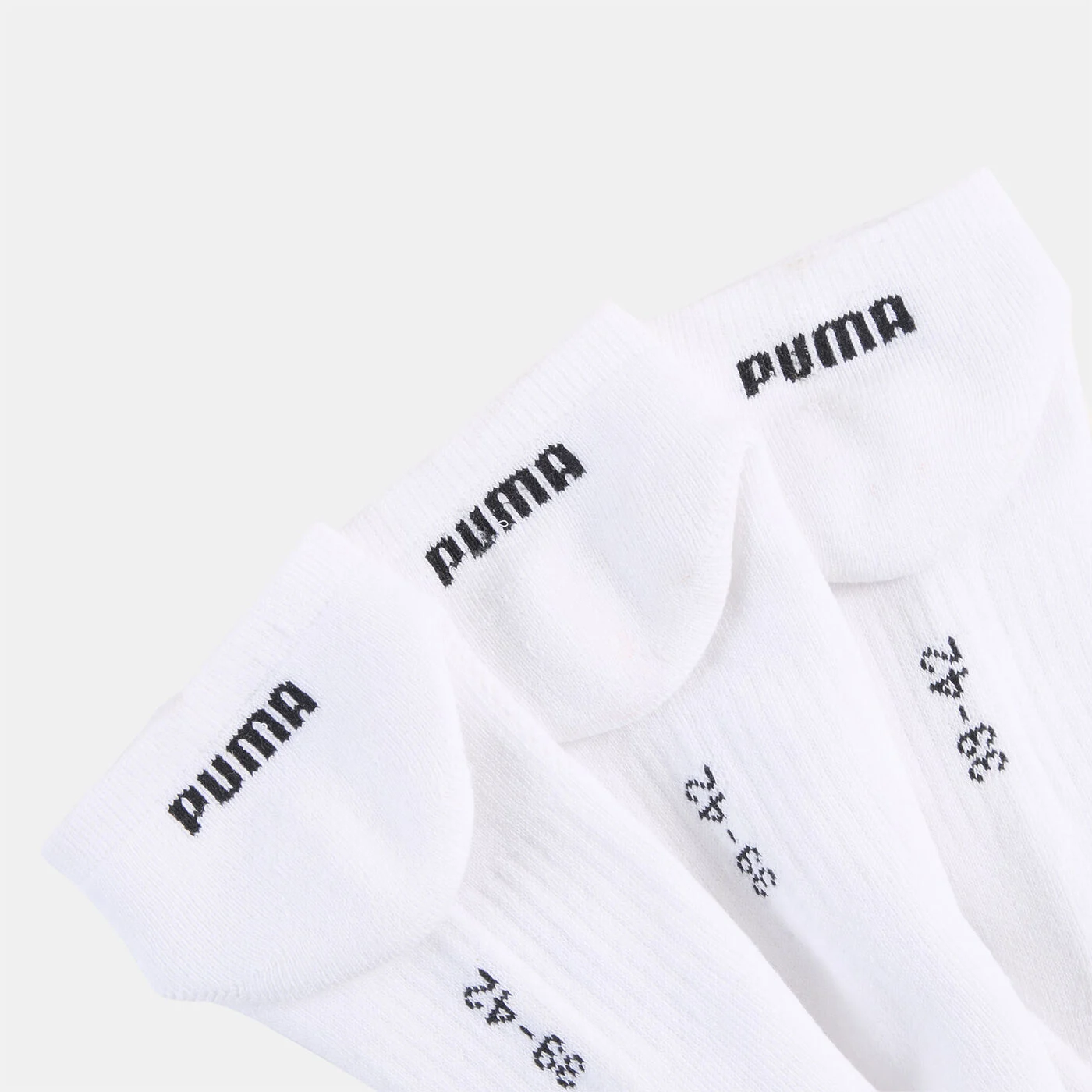 Kids' Cushioned Sneaker Ankle Socks (3 Pairs)